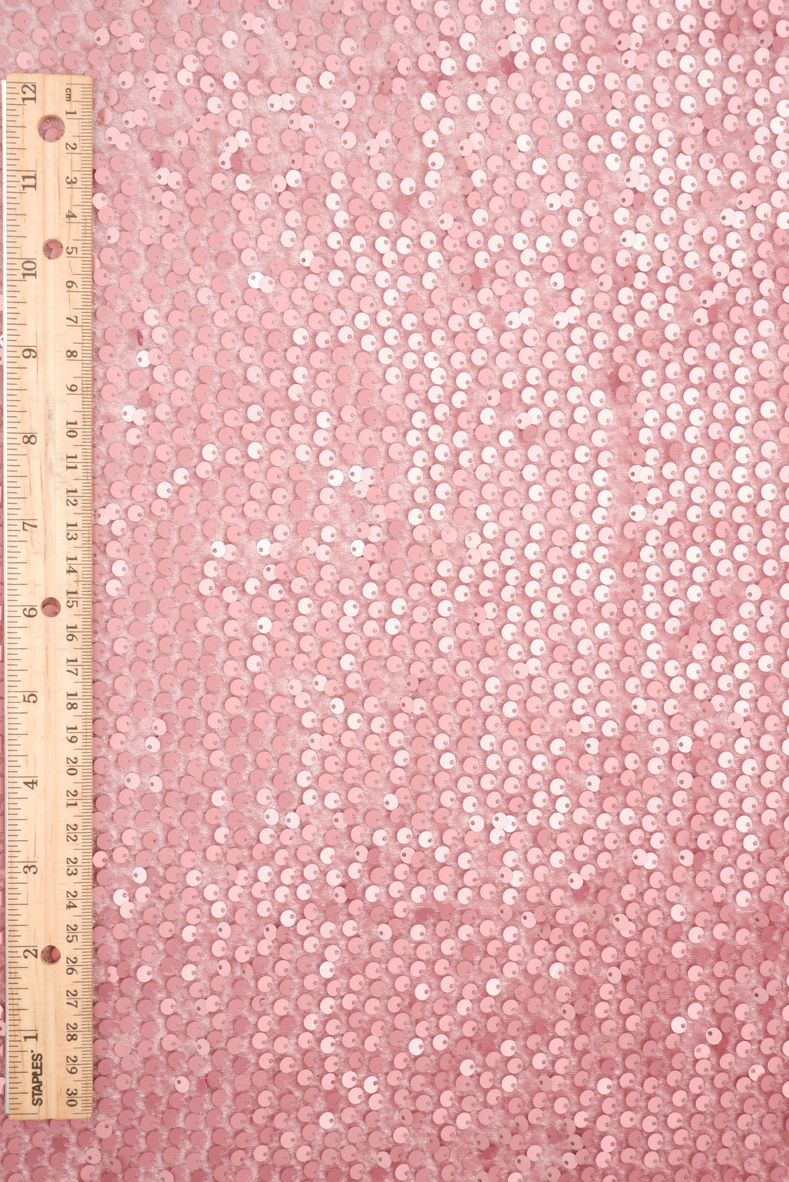 SEQ-2324 FLAMINGO KNIT SEQUINS