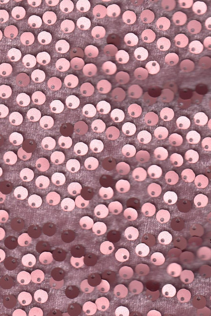 SEQ-2324 FLAMINGO KNIT SEQUINS