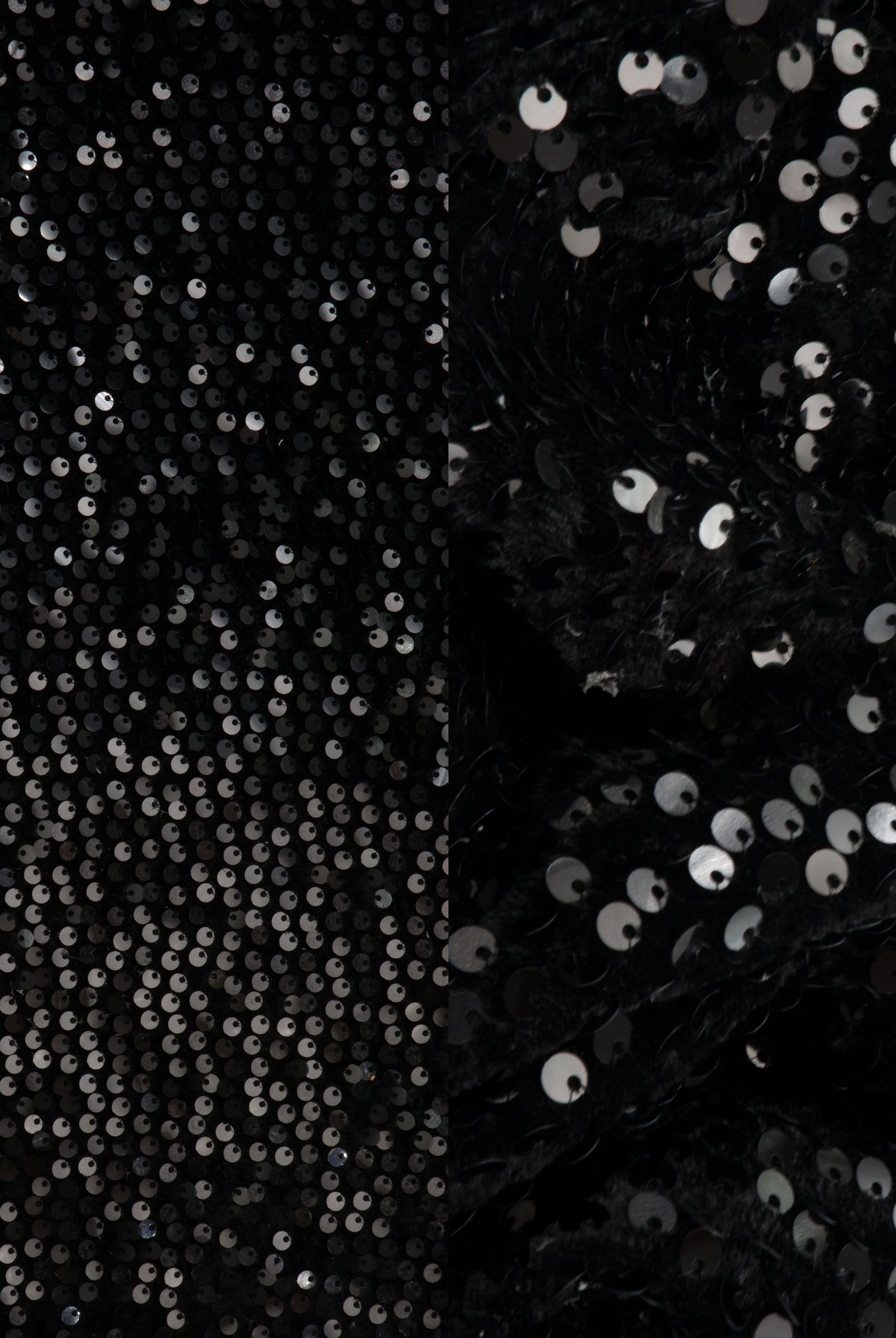 SEQ-2324 BLACK KNIT SEQUINS