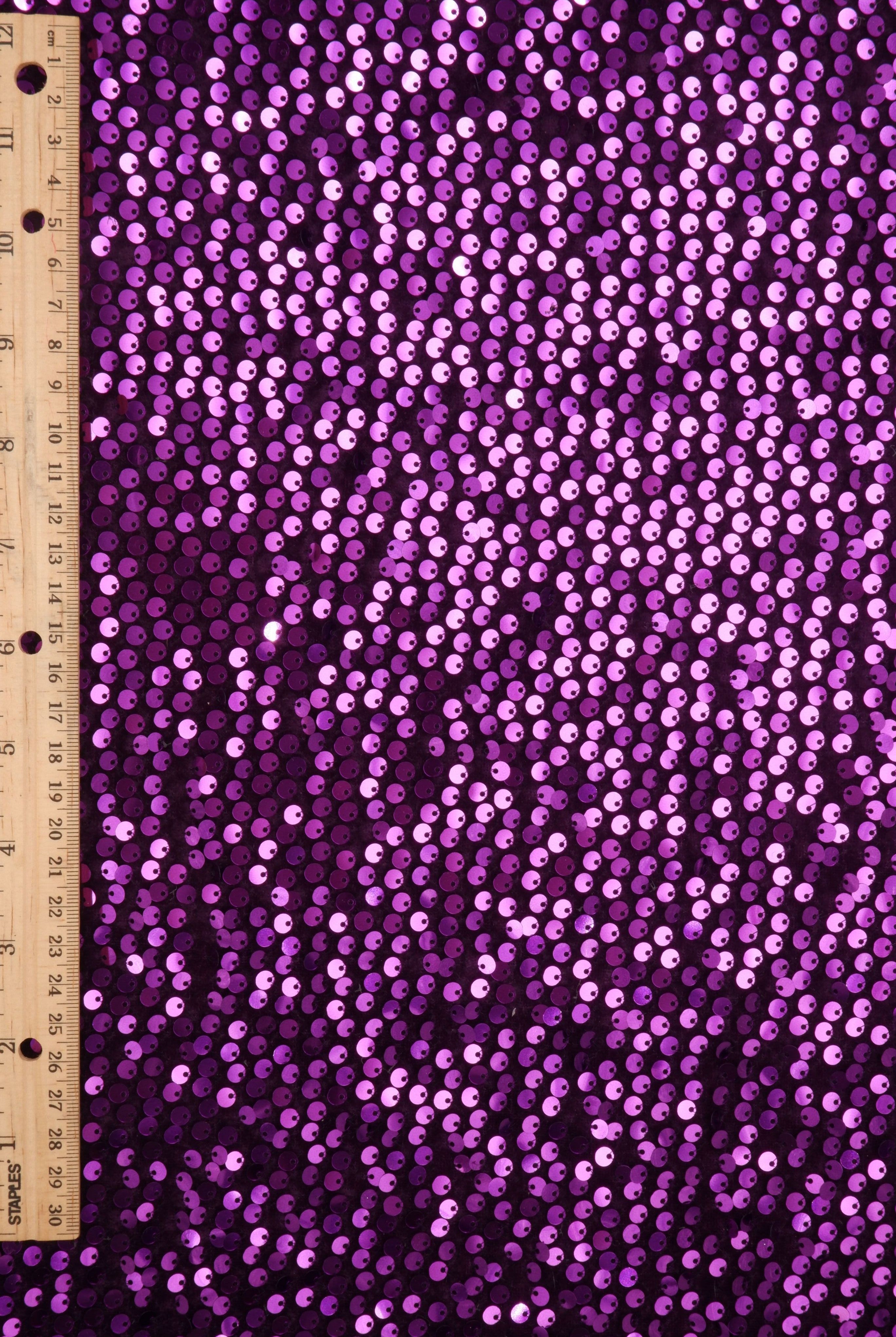SEQ-2324 PURPLE KNIT SEQUINS