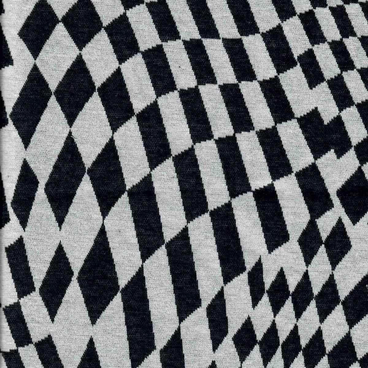 Cotton Double Jacquard Check Dress