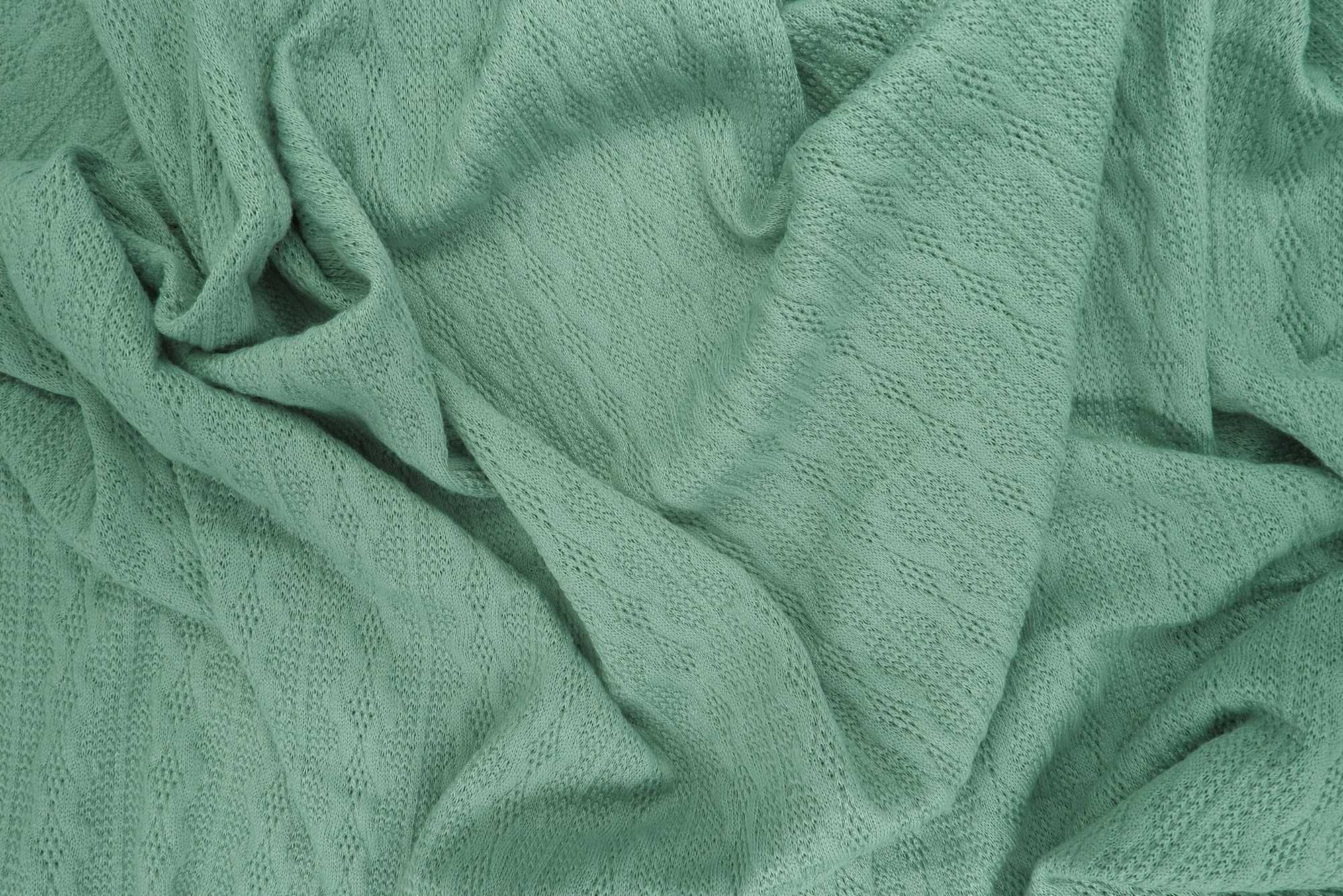 KNT4422 SEAFOAM BOTTOMS CAMI DRESS GREEN JACQUARD KNIT NO-PRINT OUTERWEAR POLYESTER SOLID SPANDEX STRETCH SWEATER TUNICS