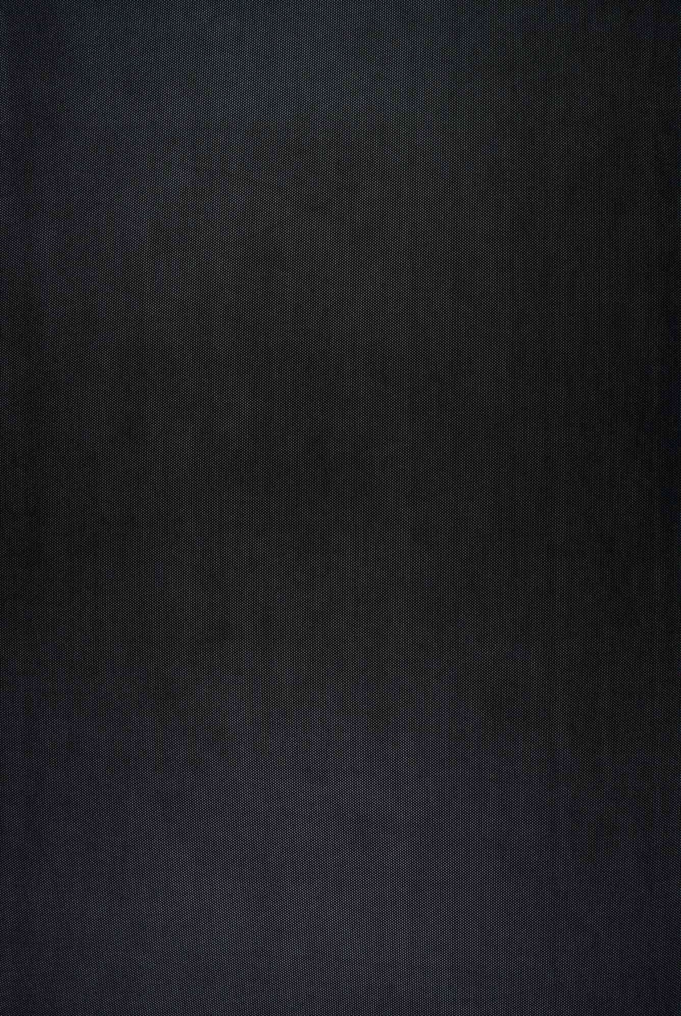 MESH-2000 BLACK BLOUSE BLUE BODYSUIT CAMI FLOCKING LOUNGEWEAR MESH NO-PRINT POLYESTER SOLID SPANDEX STRETCH TOPS TUNICS