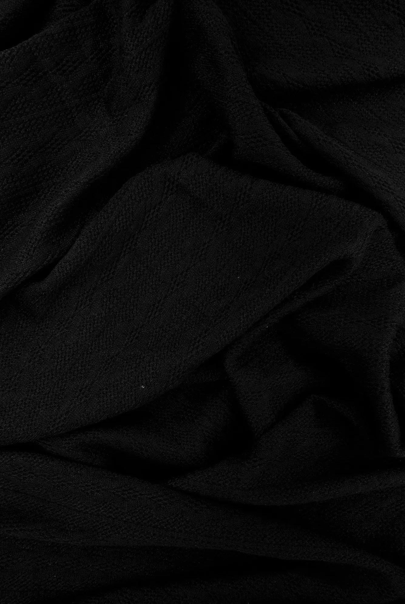 KNT4422 BLACK BLACK BOTTOMS CAMI DRESS JACQUARD KNIT NO-PRINT OUTERWEAR POLYESTER SOLID SPANDEX STRETCH SWEATER TUNICS