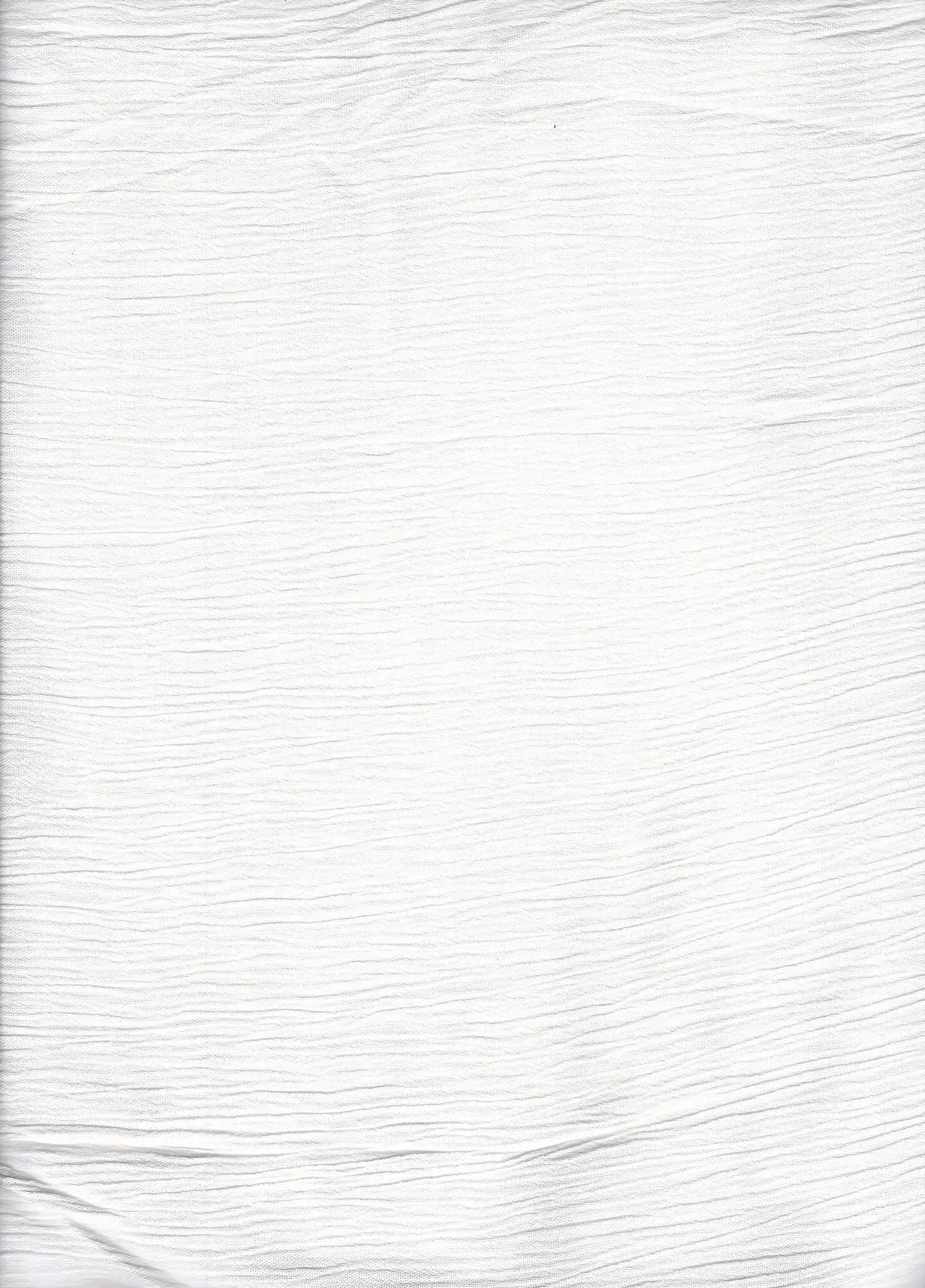 CRP3143 WHITE BLOUSE BODYSUIT BOTTOMS CAMI CREPON DRESS NO-PRINT PANTS RAYON SKIRTS SOLID TOPS TUNICS WHITE