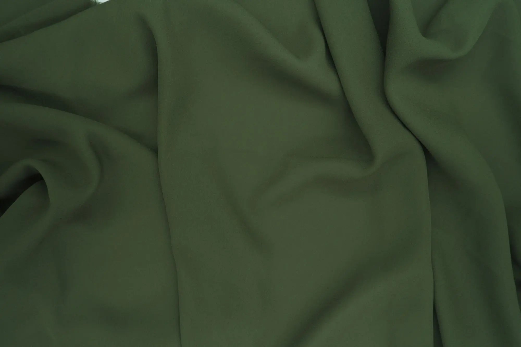 WOOL DBY OLIVE BLOUSE BOTTOMS CAMI DRESS GREEN NO-PRINT POLYESTER SKIRTS SOLID TOPS WOOL DOBBY WOVEN