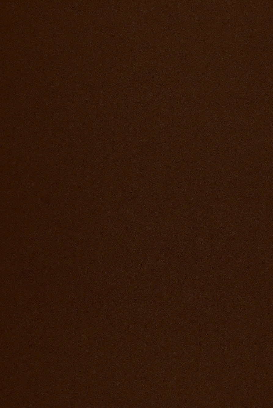 TECH-3311 BROWN DK BODYSUIT BOTTOMS BROWN CAMI CREPON DRESS KNIT NO-PRINT PANTS POLYESTER SKIRTS SOLID SPANDEX SUBLIMATION TECHNO CREPE TOPS TUNICS