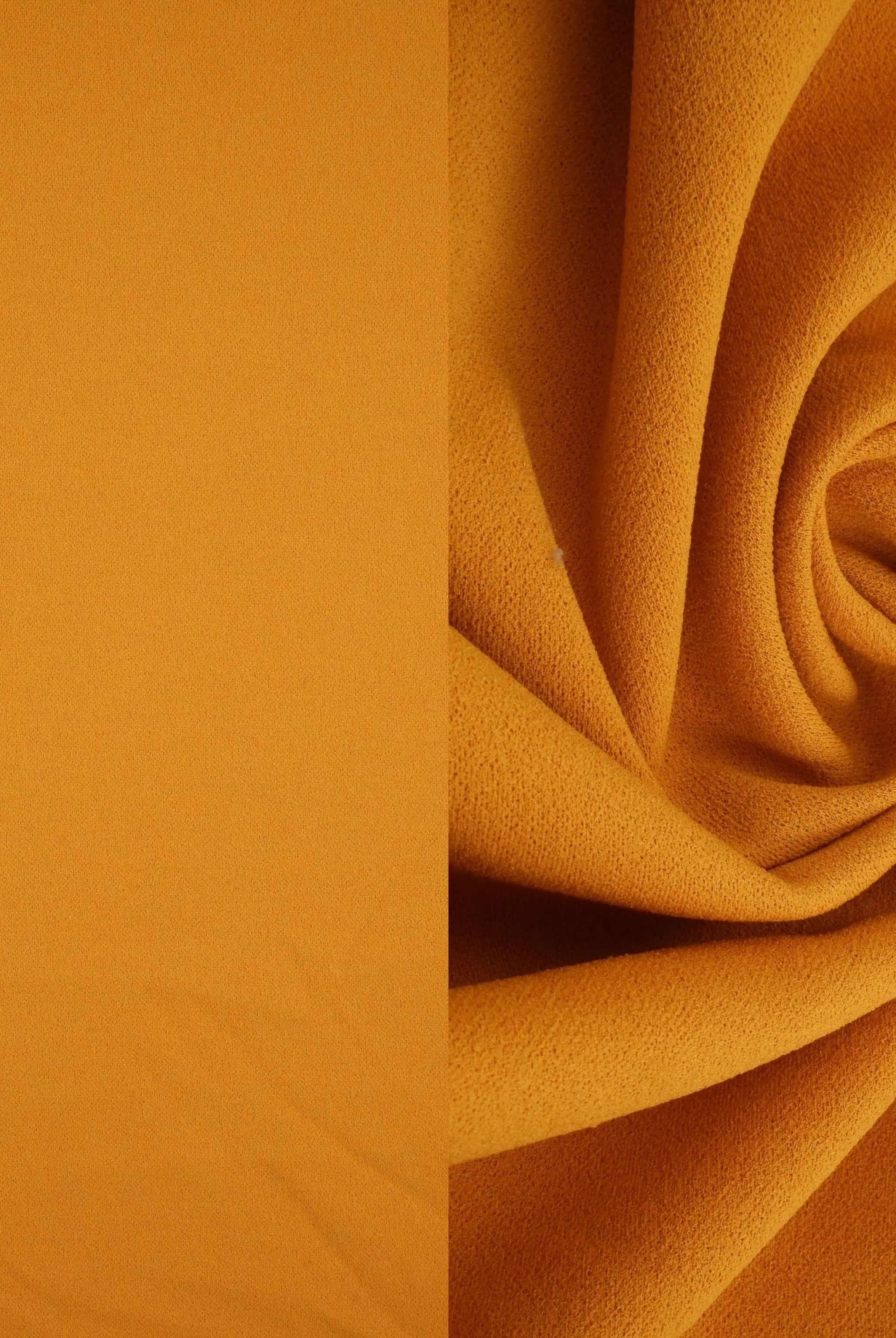 TECH-3311 MUSTARD BODYSUIT BOTTOMS CAMI CREPON DRESS KNIT MUSTARD NO-PRINT PANTS POLYESTER SKIRTS SOLID SPANDEX SUBLIMATION TECHNO CREPE TOPS TUNICS