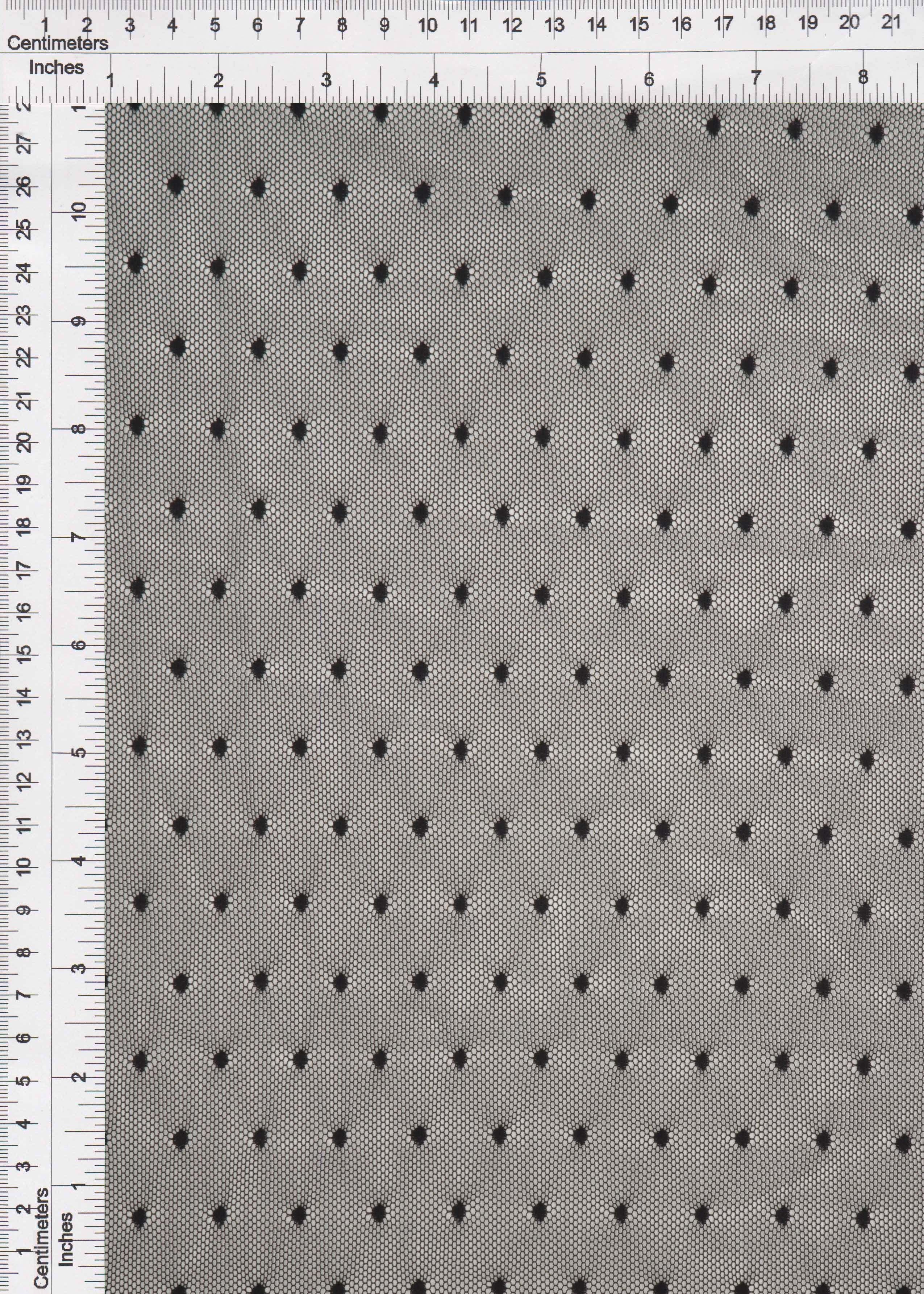 Polka Dot Lace Stretch Fabric - LACE3759 - Fabric Selection WS