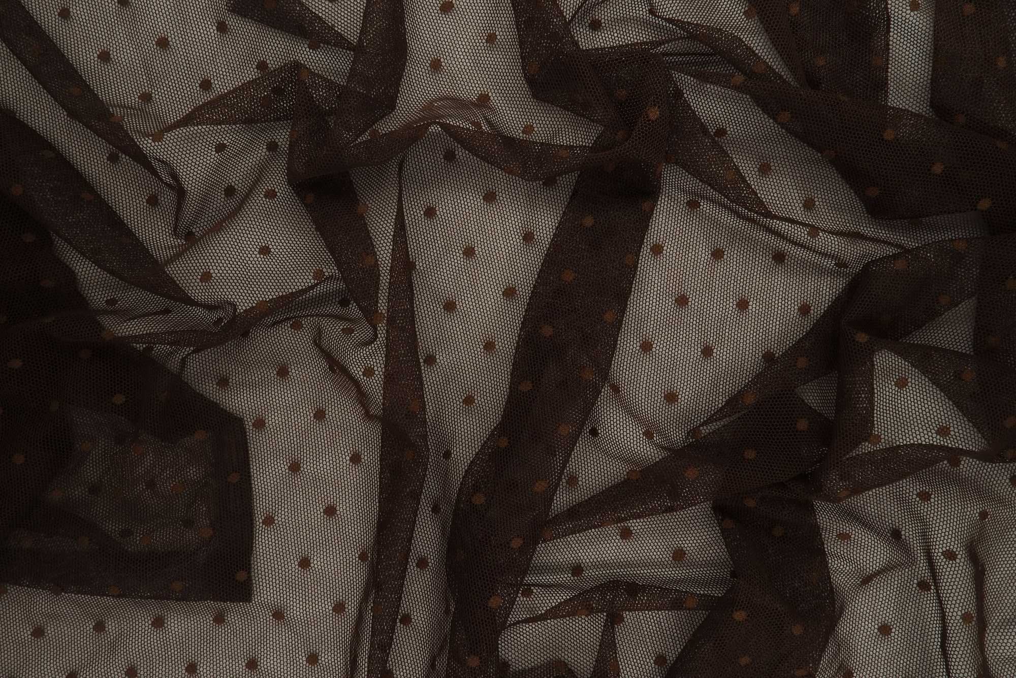 LACE3759 BROWN BODYSUIT BOTTOMS CAMI DOT DRESS LACE MESH NYLON SOLID SPANDEX TOPS TUNICS