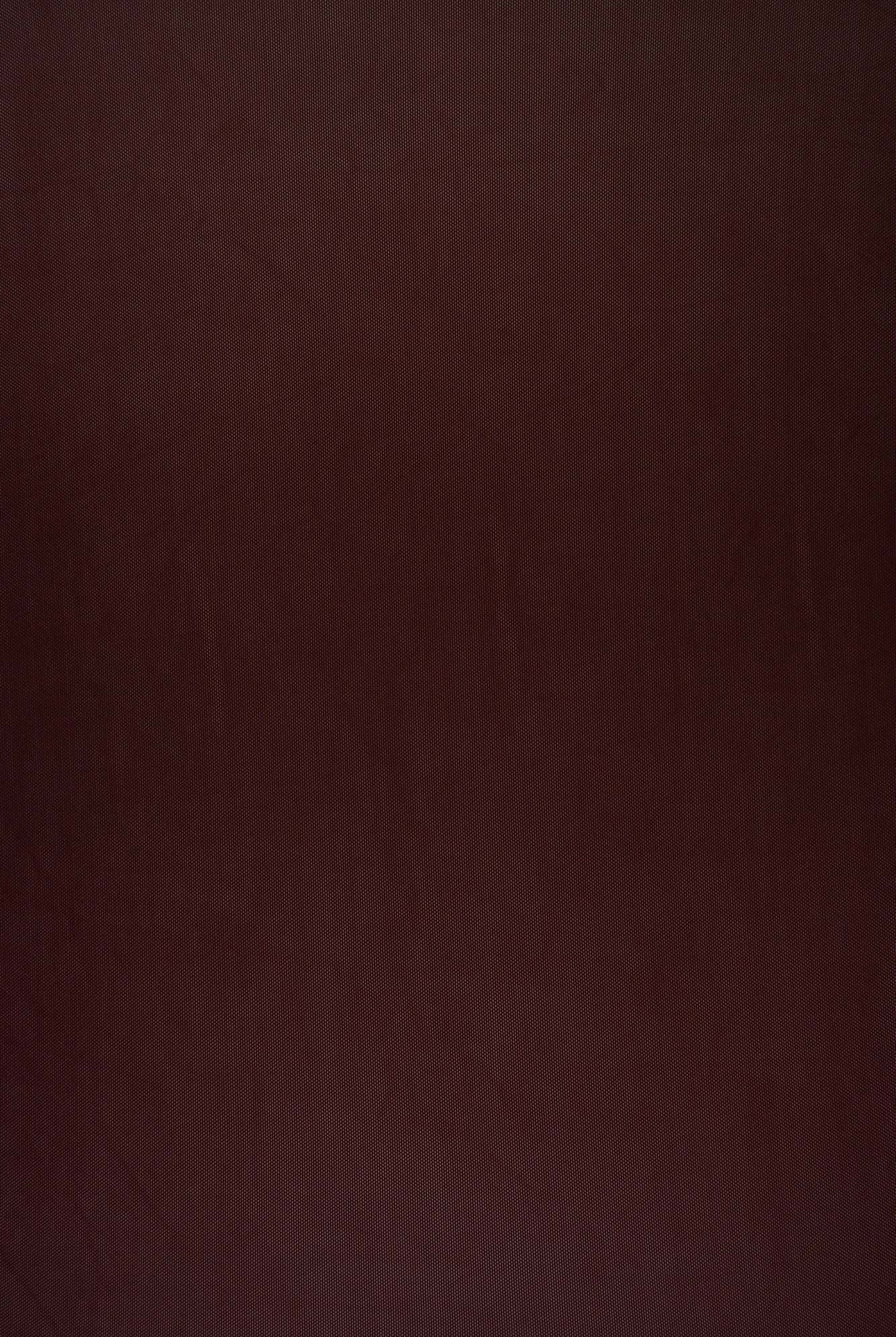 MESH-2000 BURGUNDY ACTIVEWEAR BODYSUIT CAMI DRESS FLOCKING MESH NO-PRINT POLYESTER RED SOLID SPANDEX STRETCH TOPS WINE