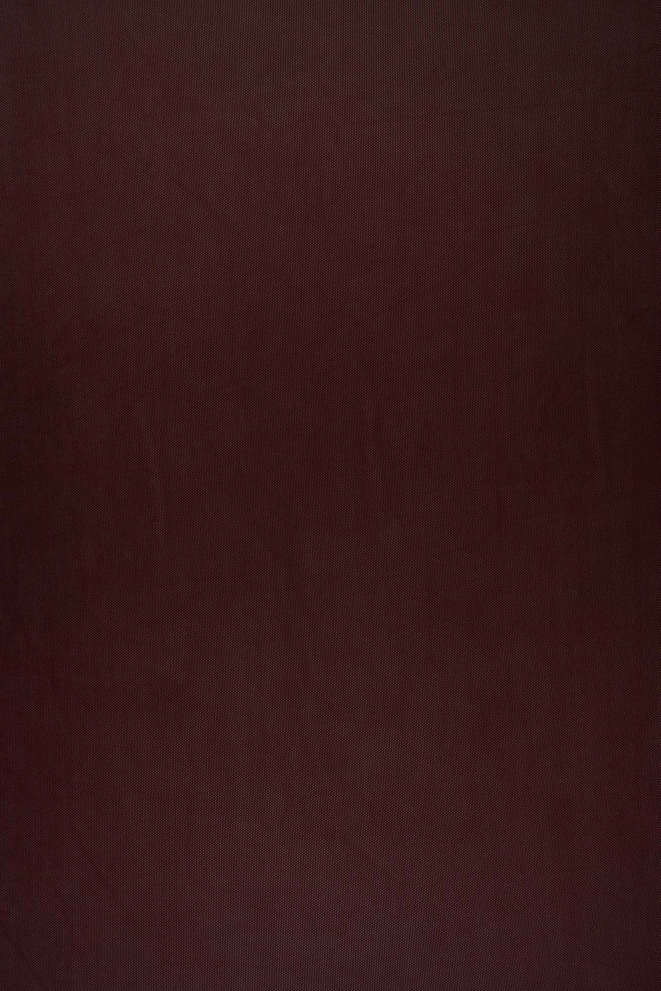 MESH-2000 BURGUNDY ACTIVEWEAR BODYSUIT CAMI DRESS FLOCKING MESH NO-PRINT POLYESTER RED SOLID SPANDEX STRETCH TOPS WINE