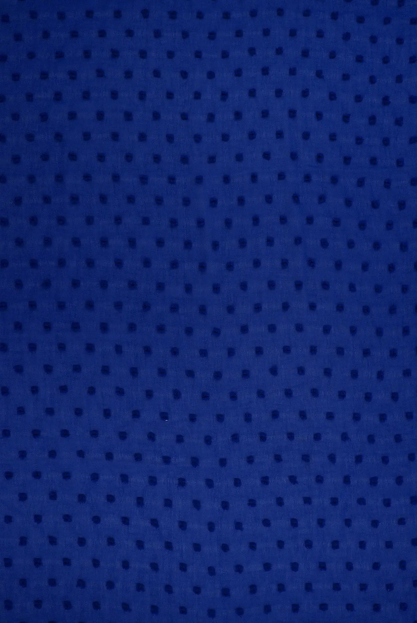 HIMLT-3132 COBALT BLOUSE BLUE CHIFFON DOT DRESS HI-MULTI NON STRETCH POLYESTER SKIRTS SOLID SWISS TOPS WOVEN