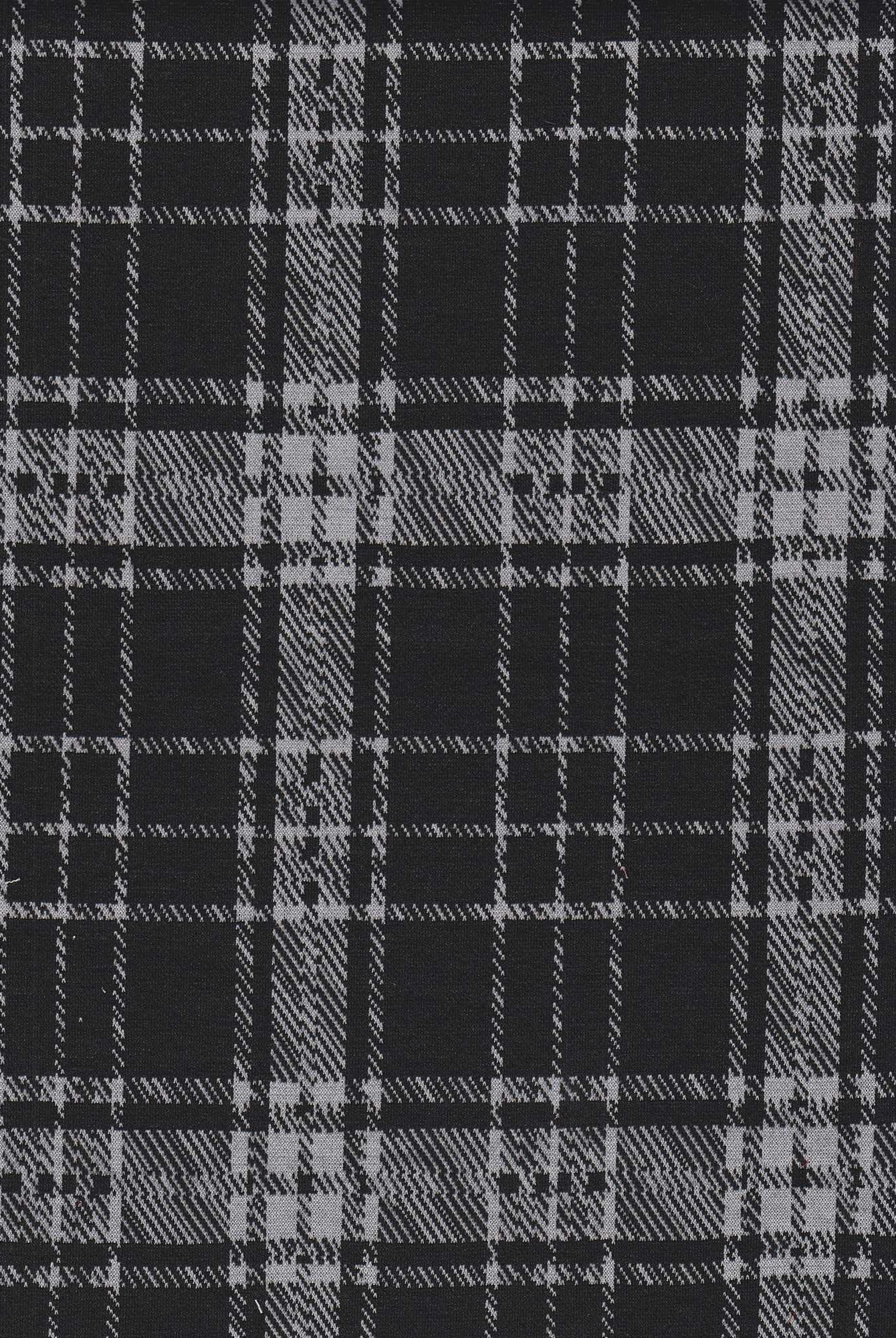 KNT3950 BLACK/WHITE BIKER SHORTS BODYSUIT DOUBLE KNIT DRESS JACQUARD PANTS PLAID POLYESTER SKIRTS SOLID-B SPANDEX STRETCH TOPS TUNICS YARN DYED