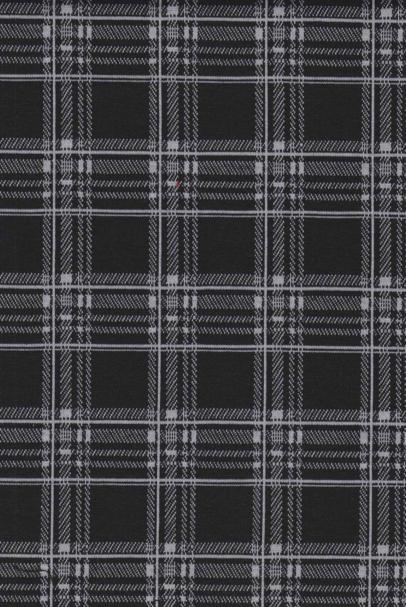 KNT3957 BLACK/WHITE BIKER SHORTS BODYSUIT DOUBLE KNIT DRESS JACQUARD PANTS PLAID POLYESTER SKIRTS SOLID-B SPANDEX STRETCH TOPS TUNICS YARN DYED