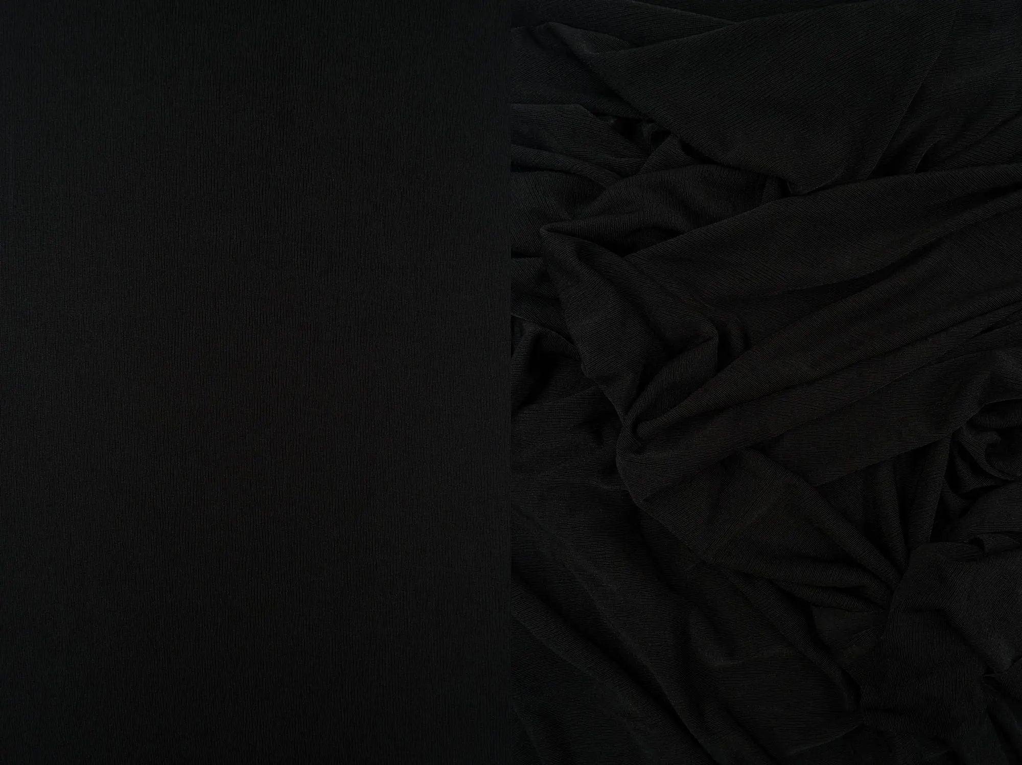 KNT3963 BLACK BLACK BODYSUIT BOTTOMS CAMI DRESS KNIT LOUNGEWEAR NO-PRINT PANTS POLYESTER RIBBED 1X1 SLINKY SOLID SPANDEX STRETCH T-SHIRT TOPS TUNICS