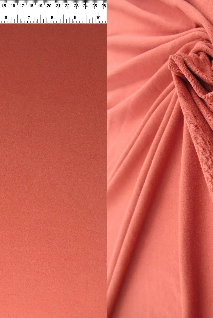 KNT2100 RUST BIKER SHORTS BODYSUIT CAMI DRESS DTY BRUSHED KNIT LOUNGEWEAR NO-PRINT ORANGE PANTS POLYESTER RED SOLID SPANDEX STRETCH SUBLIMATION T-SHIRT TOPS TUNICS