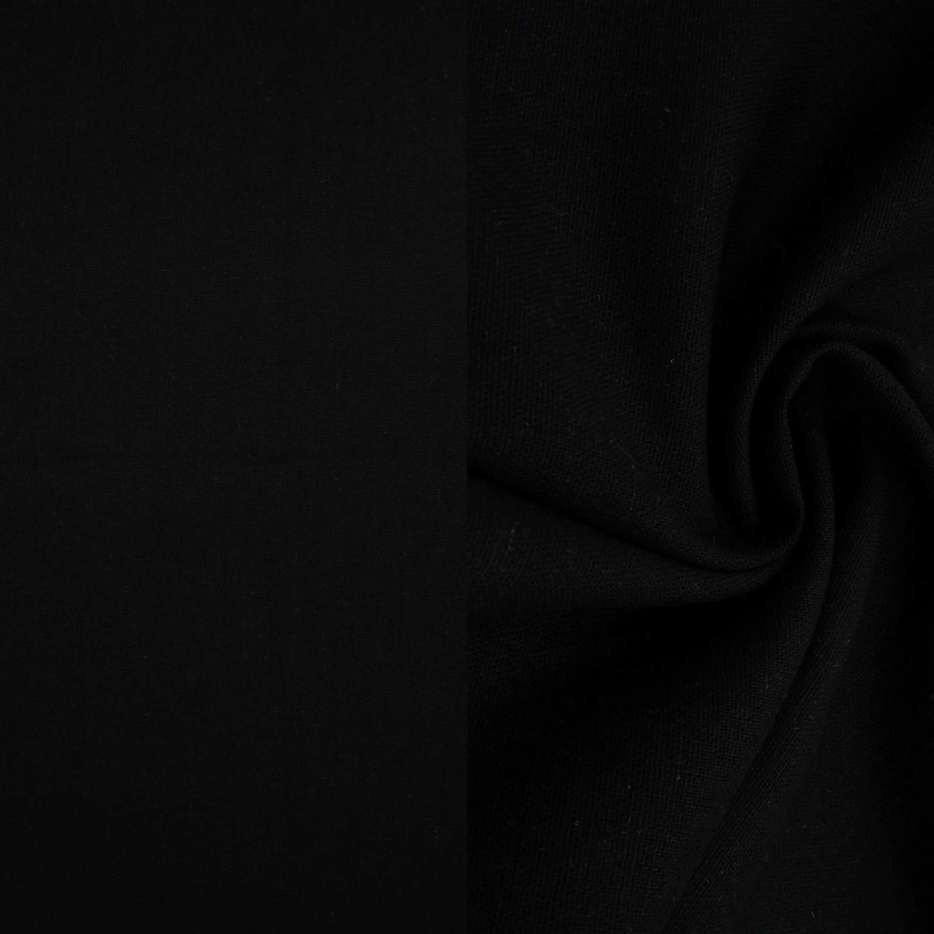 LIN-1500 BLACK BLOUSE BOTTOMS CAMI DRESS LINEN NO-PRINT OUTERWEAR SKIRTS SOLID TOPS TUNICS VISCOSE WOVEN