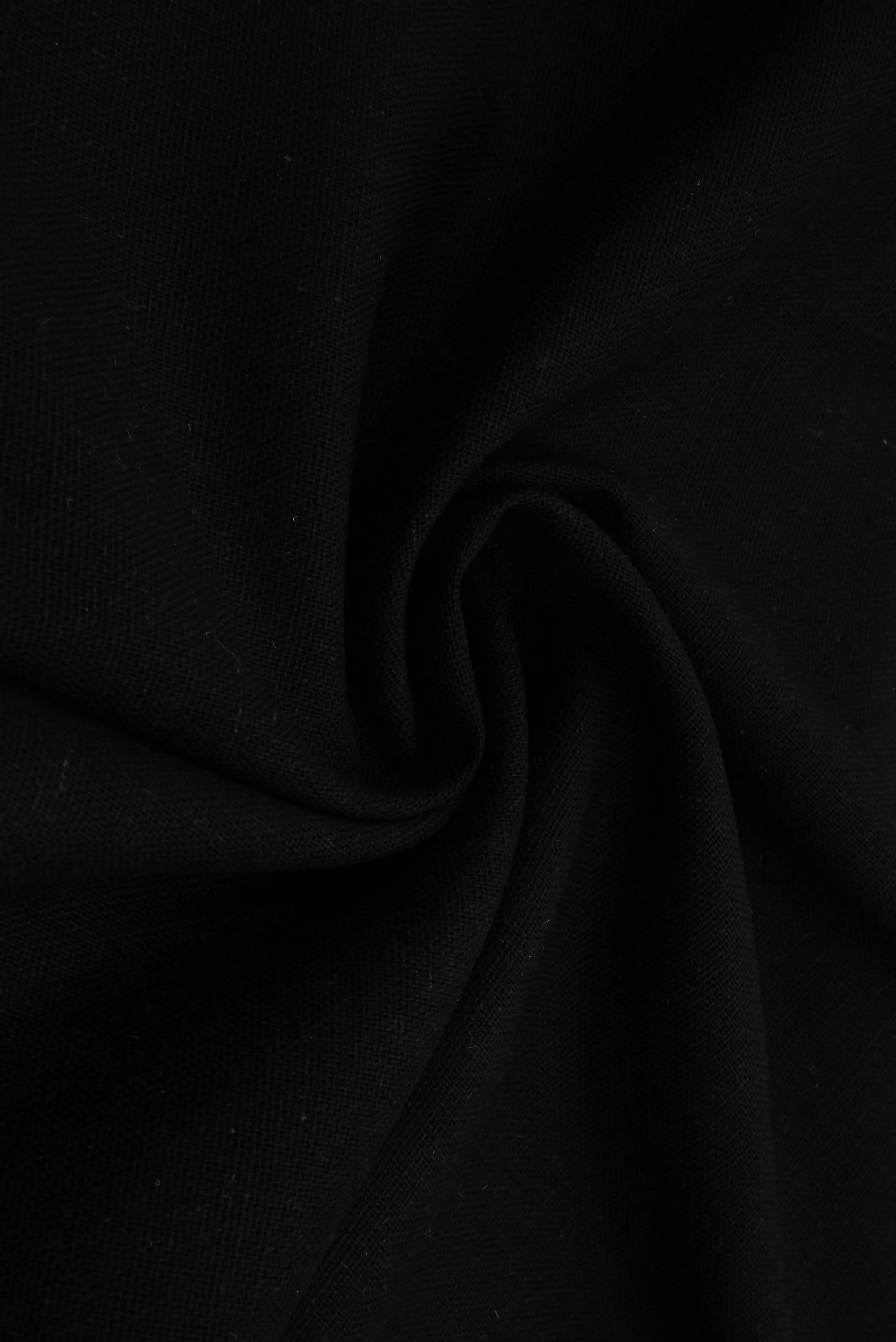 LIN-1500 BLACK BLOUSE BOTTOMS CAMI DRESS LINEN NO-PRINT OUTERWEAR SKIRTS SOLID TOPS TUNICS VISCOSE WOVEN