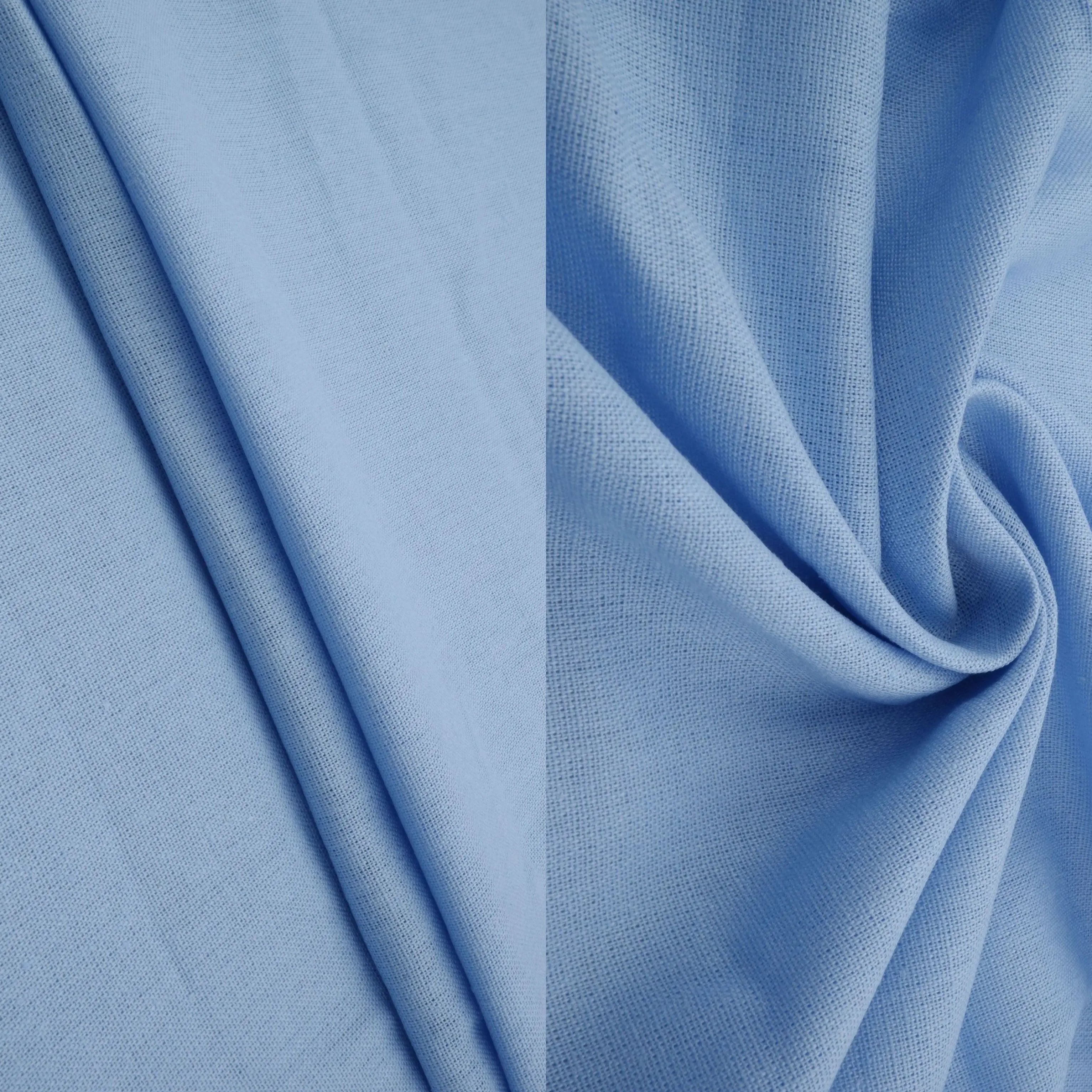 LIN-1500 BLUE LT BLOUSE BOTTOMS CAMI DRESS LINEN NO-PRINT OUTERWEAR SKIRTS SOLID TOPS TUNICS VISCOSE WOVEN