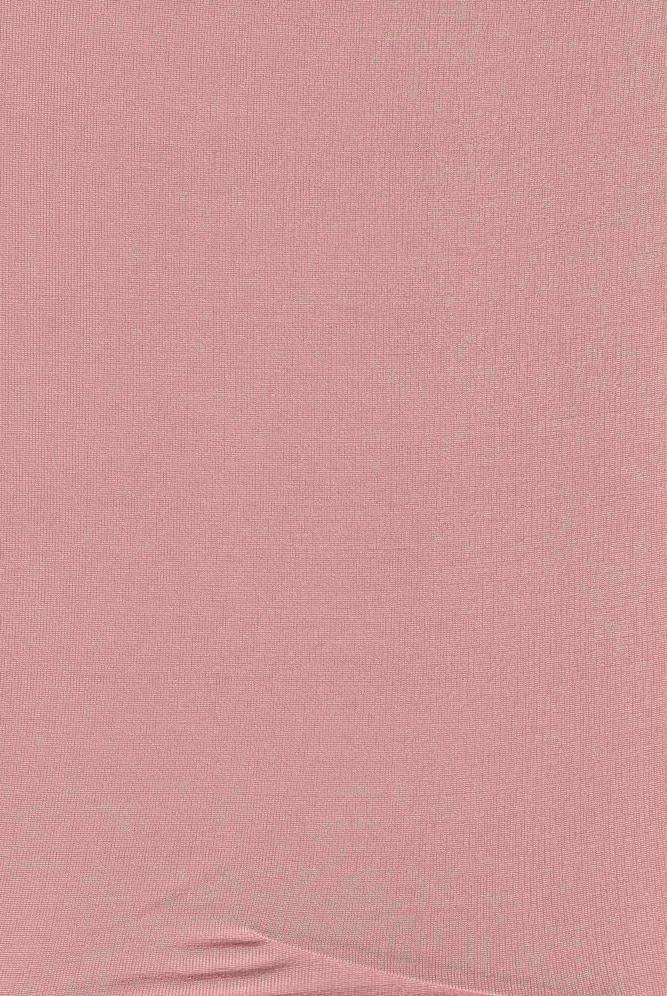 KNT3963 PINK BIKER SHORTS BODYSUIT BOTTOMS CAMI DRESS KNIT LOUNGEWEAR NO-PRINT PANTS PINK POLYESTER RIBBED 1X1 SLINKY SOLID SPANDEX STRETCH T-SHIRT TOPS TUNICS