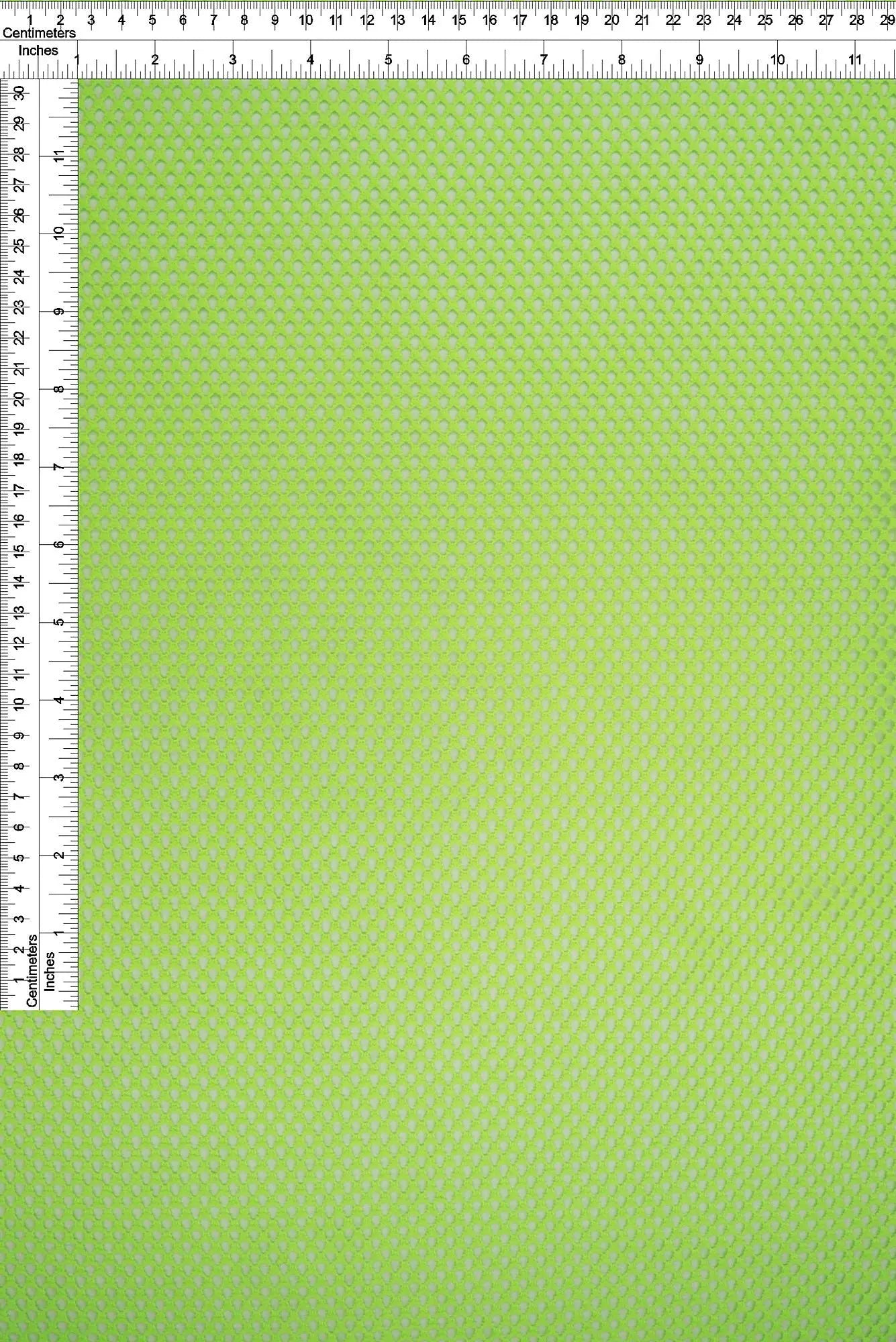 MESH-4119 NEON LIME BLOUSE BODYSUIT CAMI FLOCKING GREEN LOUNGEWEAR MESH NEON NO-PRINT POLYESTER SOLID SPANDEX STRETCH TOPS TUNICS
