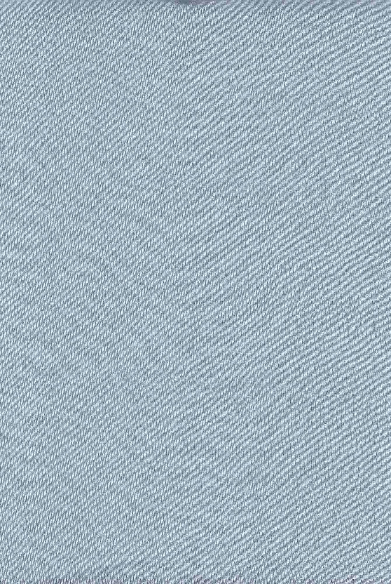 KNT3963 BLUE LT BLUE BODYSUIT BOTTOMS CAMI DRESS KNIT LOUNGEWEAR NO-PRINT PANTS POLYESTER RIBBED 1X1 SLINKY SOLID SPANDEX STRETCH T-SHIRT TOPS TUNICS