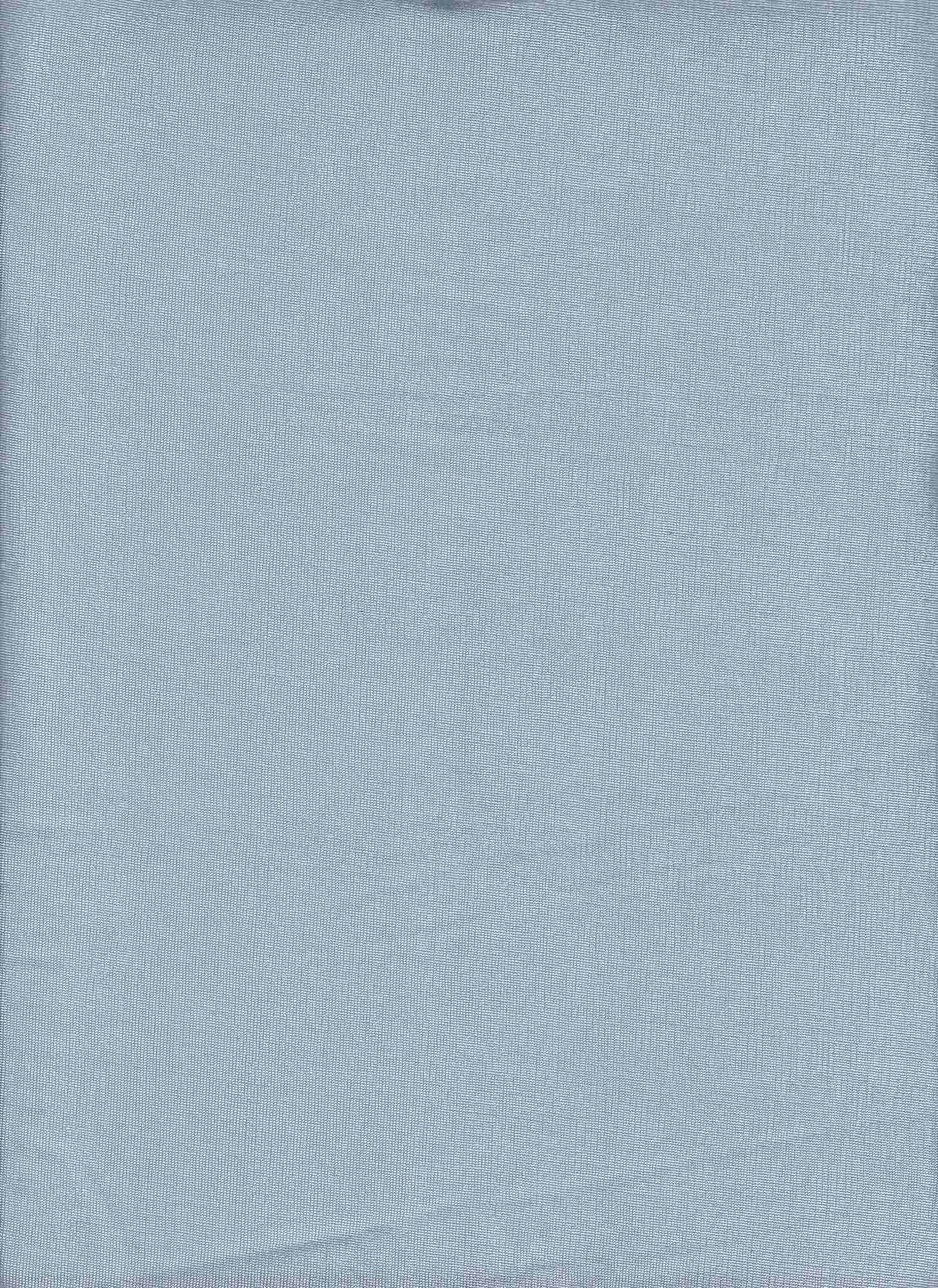 KNT3963 BLUE LT BLUE BODYSUIT BOTTOMS CAMI DRESS KNIT LOUNGEWEAR NO-PRINT PANTS POLYESTER RIBBED 1X1 SLINKY SOLID SPANDEX STRETCH T-SHIRT TOPS TUNICS