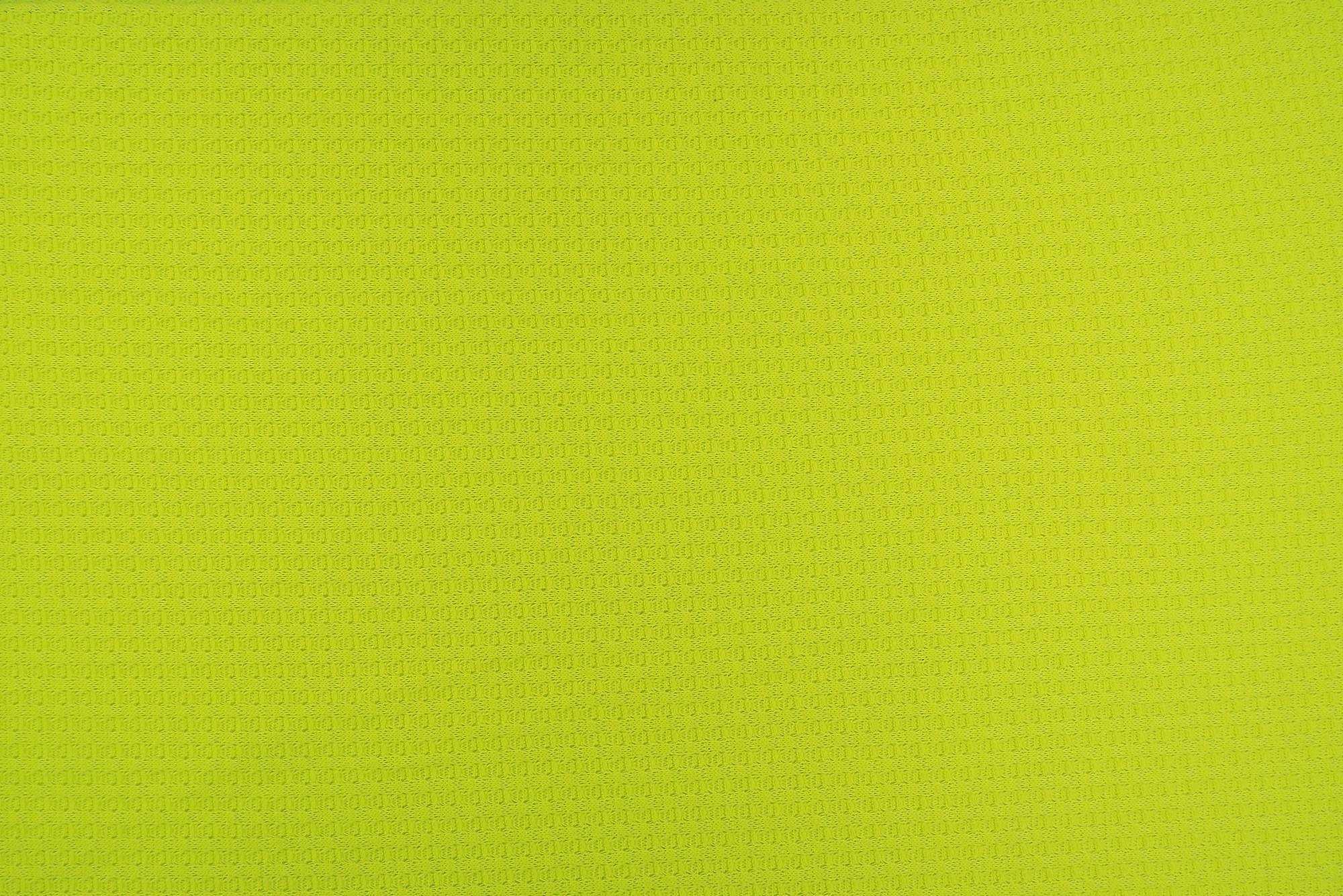 KNT3634 NEON YELLOW BLOUSE BODYSUIT CAMI KNIT LOUNGEWEAR POLYESTER RAYON SOLID SPANDEX STRETCH T-SHIRT TOPS TUNICS WAFFLE