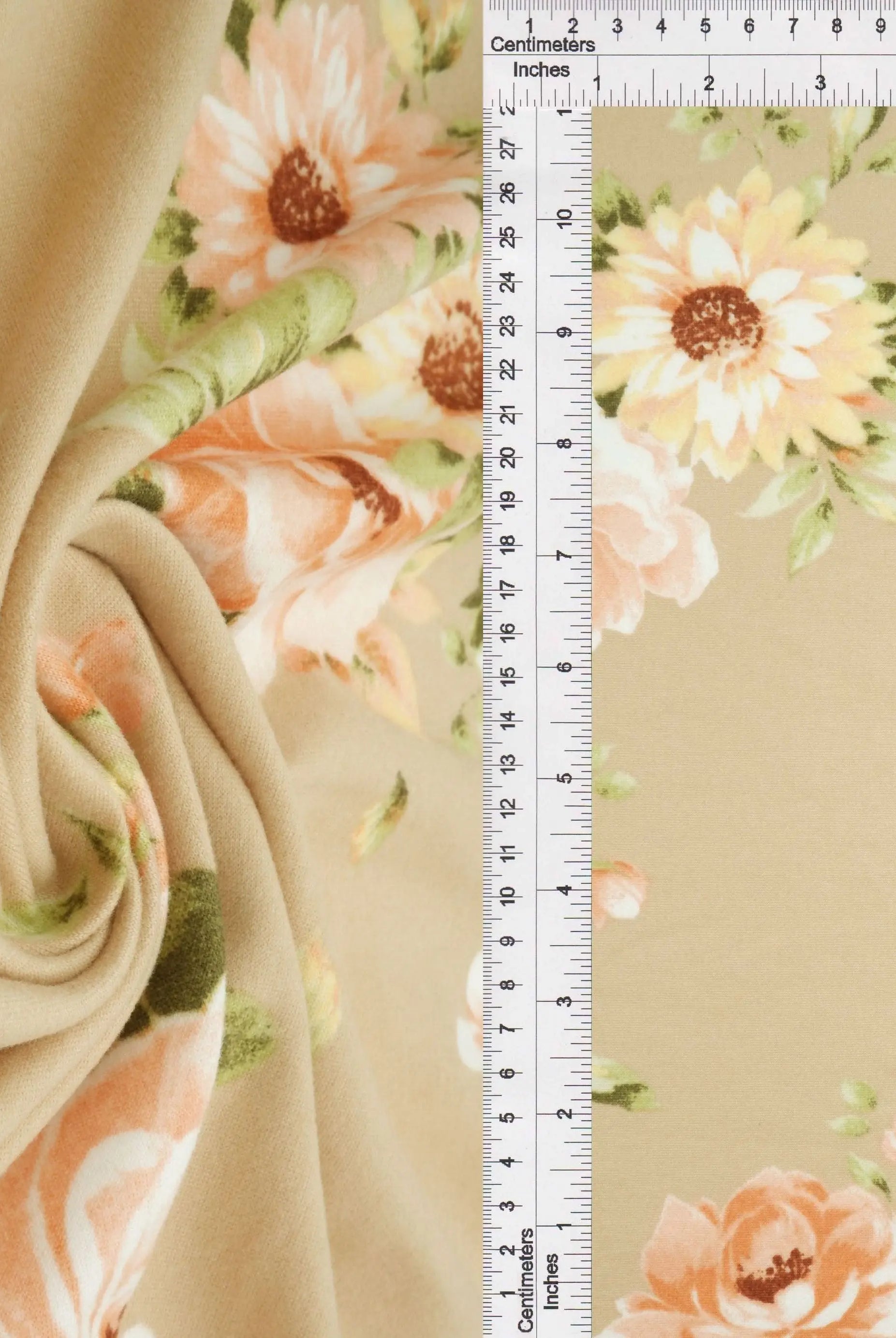 KNT2100-MS11087 SAND FLOWER BIKER SHORTS BLOUSE BODYSUIT BOTTOMS CAMI DRESS DTY BRUSHED FLORAL KNIT LOUNGEWEAR PANTS POLYESTER PRINT SKIRTS SPANDEX STRETCH T-SHIRT TOPS TUNICS