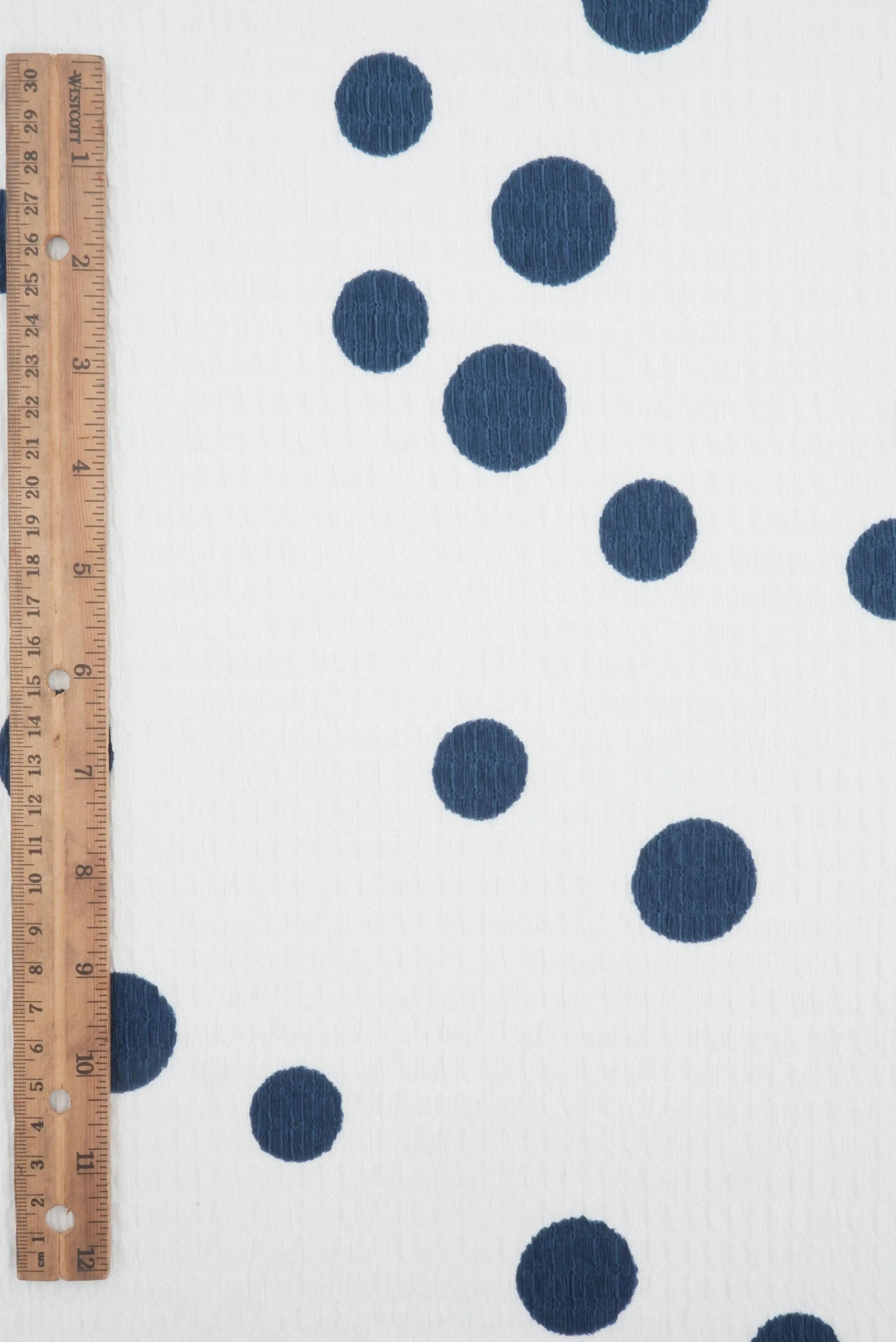 CRP4628-MS11094 IVORY/NAVY BOTTOMS CAMI CRINKLE DOT DRESS PANTS POLYESTER PRINT SKIRTS SPANDEX TOPS TUNICS WOVEN
