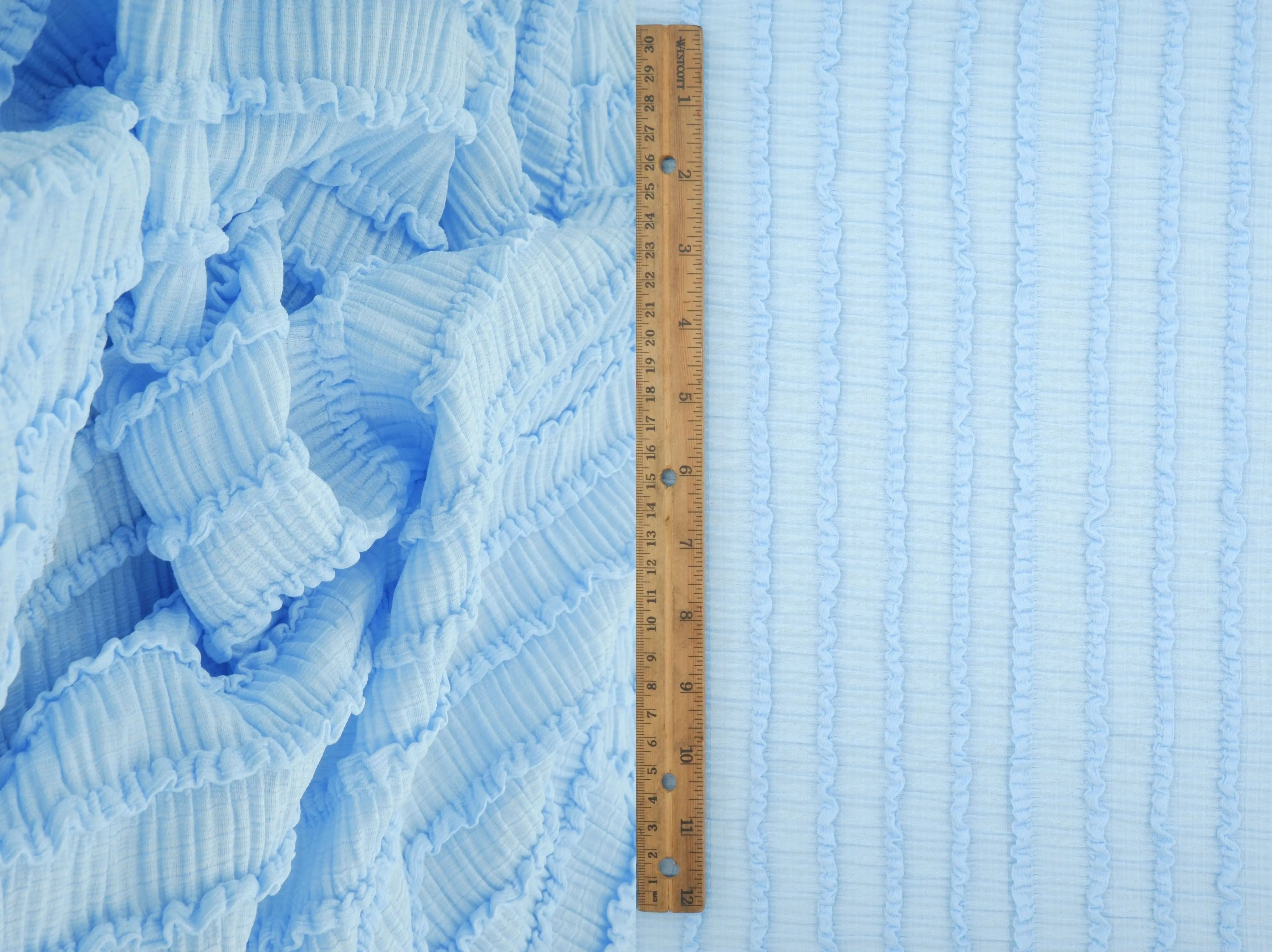 KNT4668 BLUE KNIT