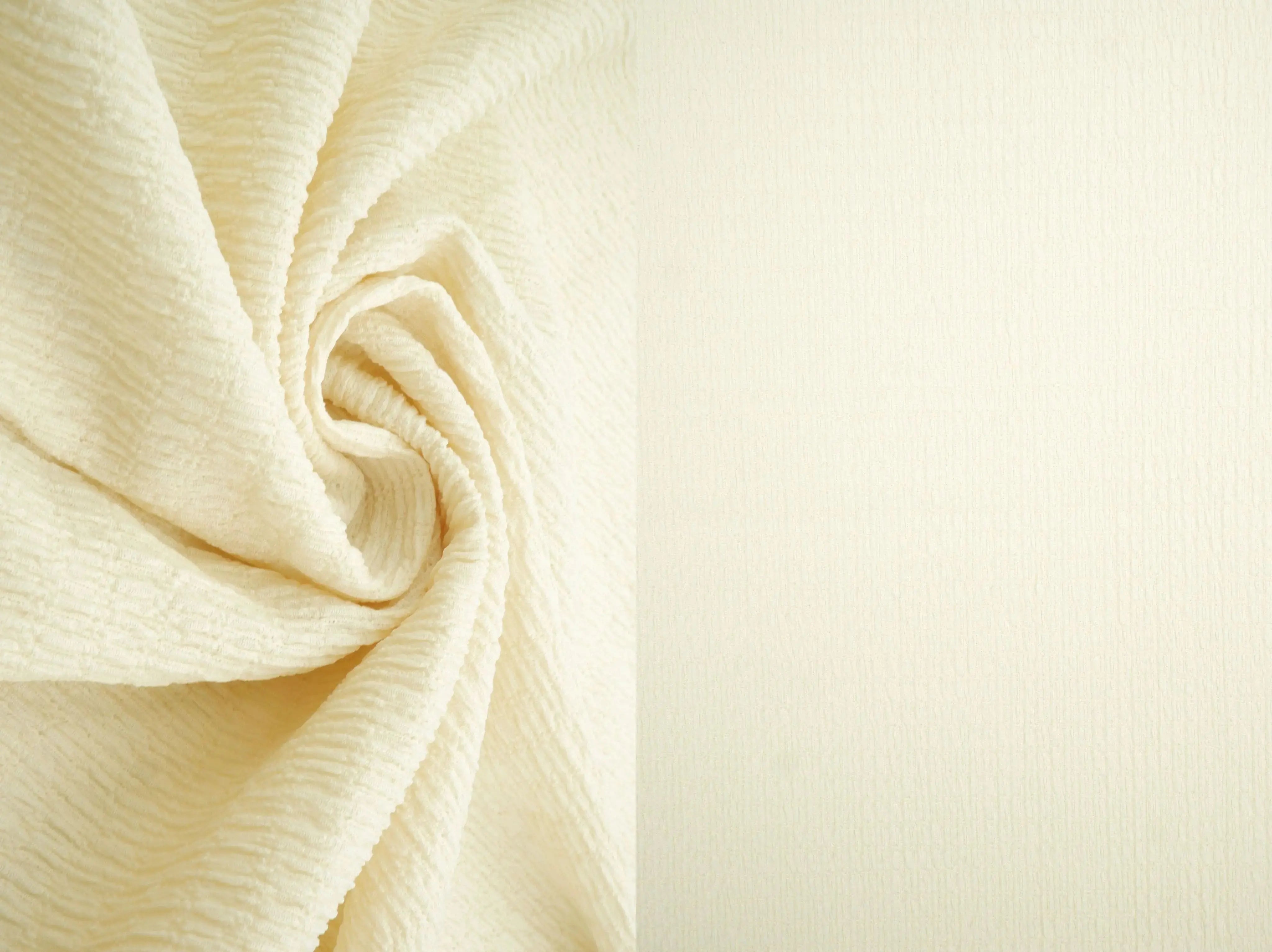 Crinkle Jersey Solid Knit Fabric - KNT4455