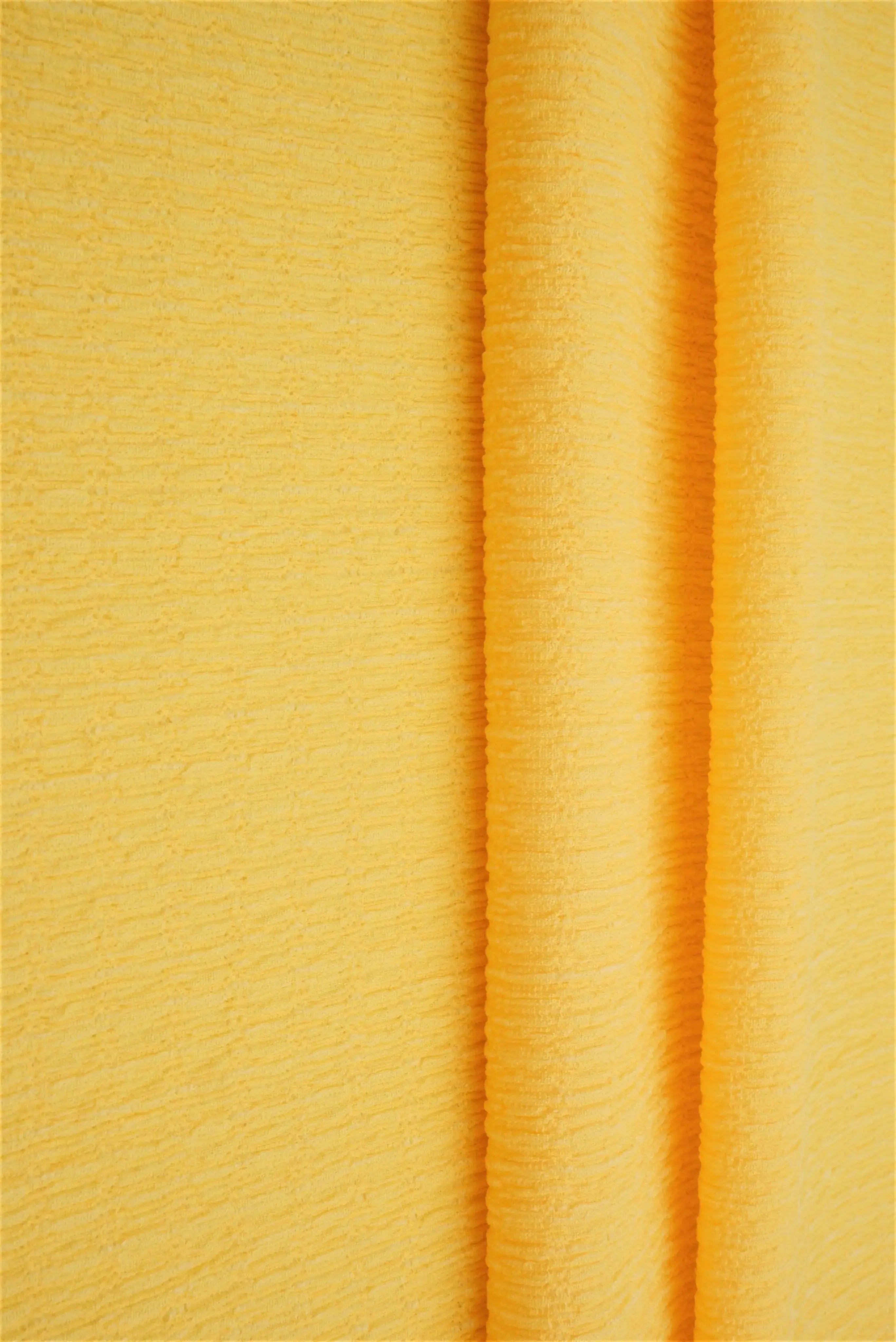 Crinkle Jersey Solid Knit Fabric - KNT4455