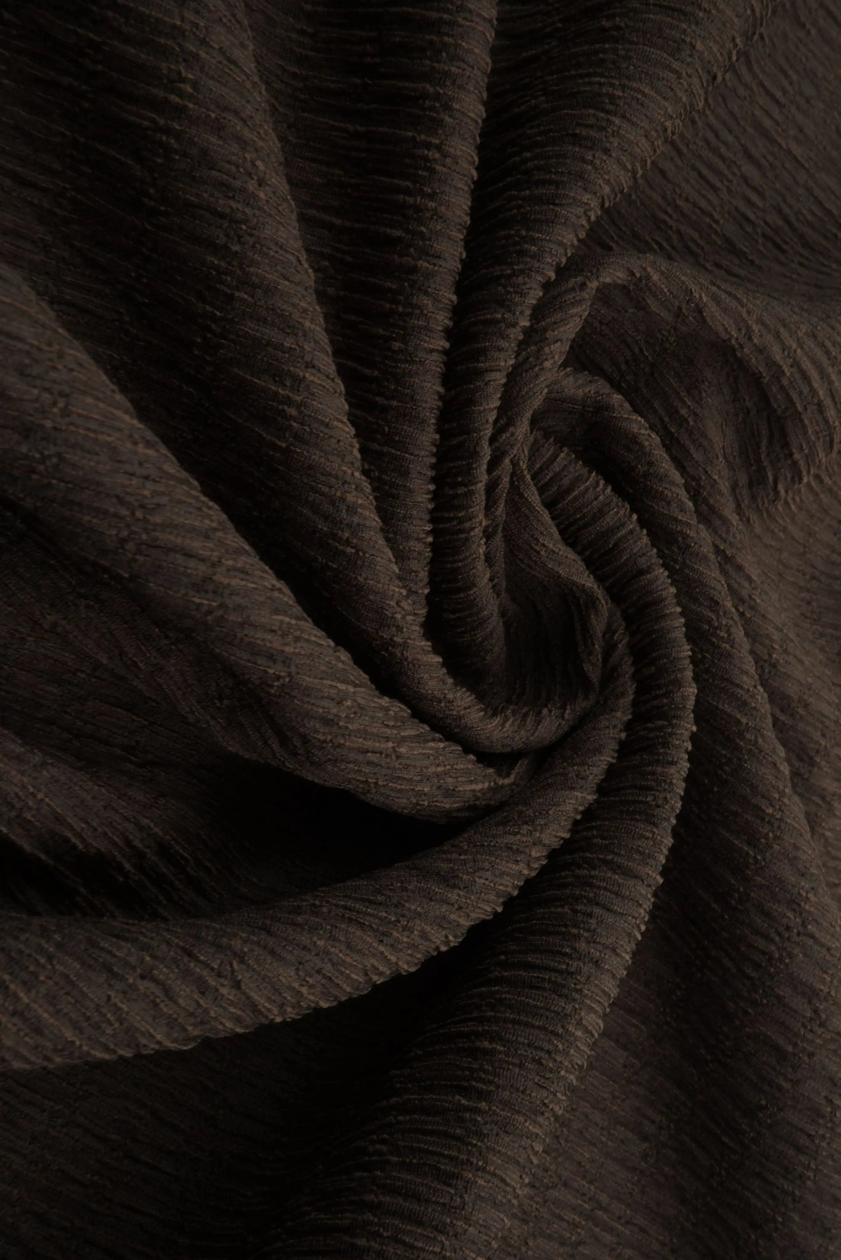 KNT4455 BROWN BODYSUIT BOTTOMS CAMI CRINKLE DRESS JERSEY KNIT LOUNGEWEAR NO-PRINT POLYESTER SKIRTS SOLID SPANDEX STRETCH TOPS
