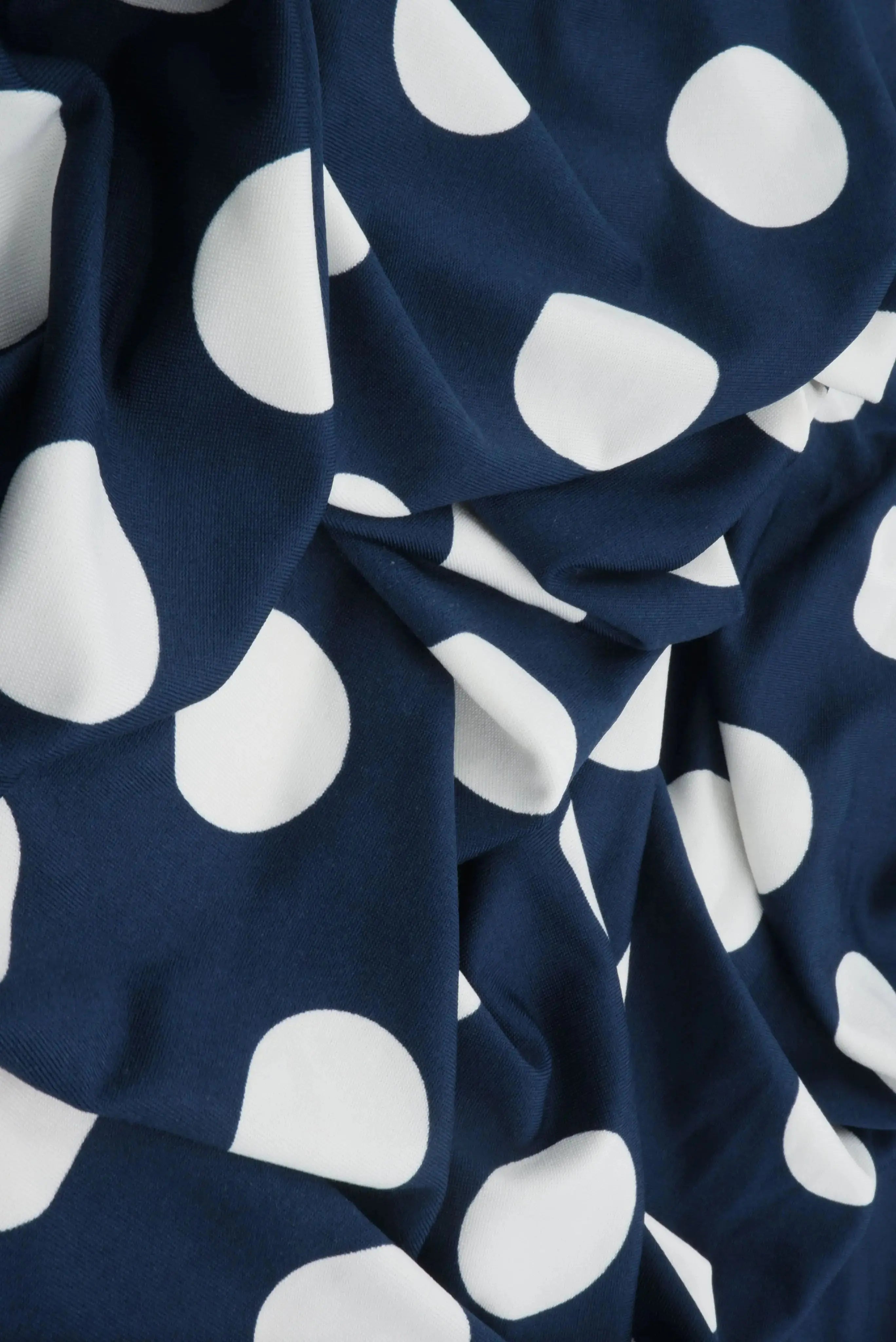 DTY Big Polka Dot Knit Fabric KNT4498-DU186C
