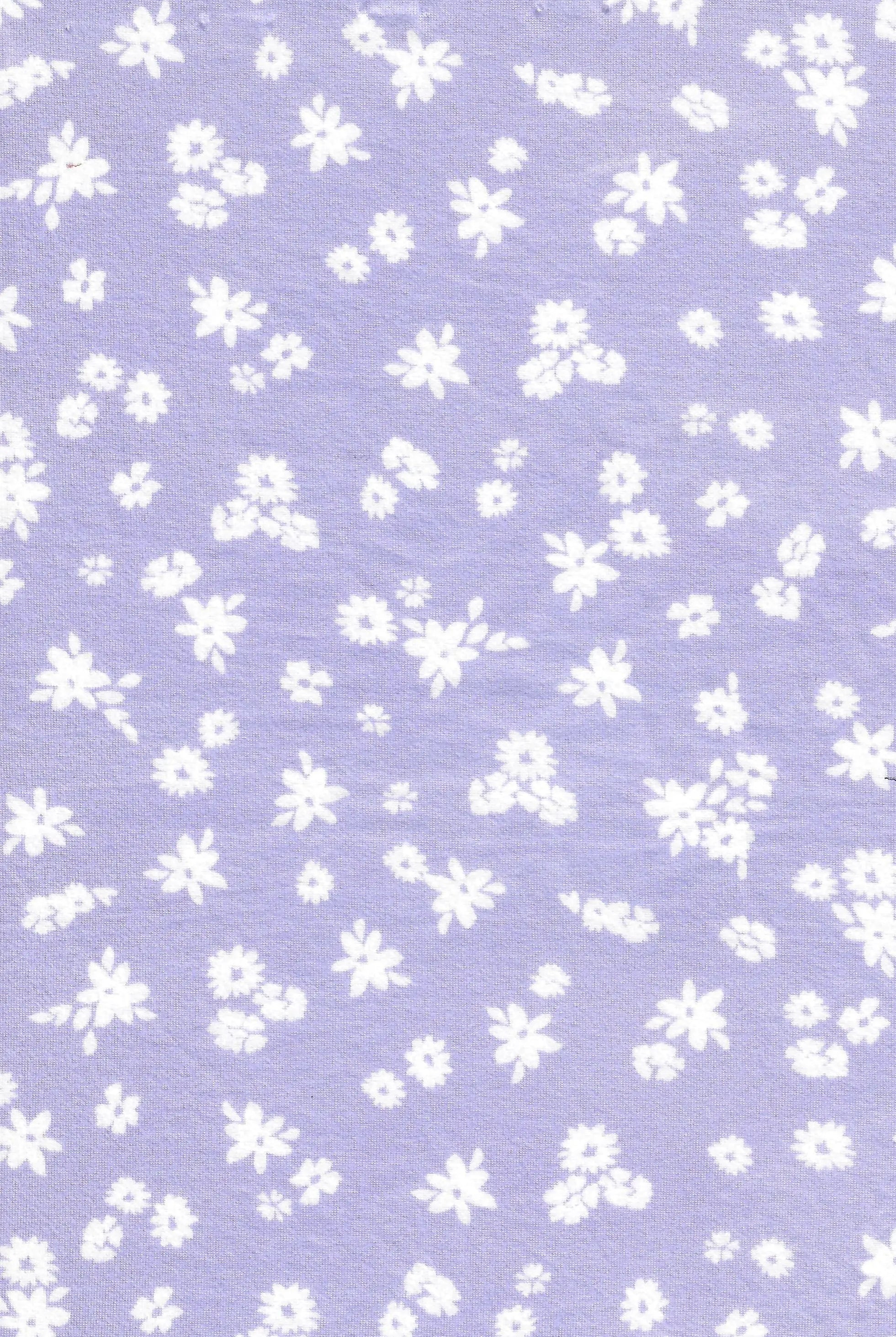 KNT2100-MS10217 LAVENDER FLOWER BIKER SHORTS BLOUSE BODYSUIT BOTTOMS CAMI DITSY DRESS DTY BRUSHED FLORAL KNIT LAVANDER LOUNGEWEAR PANTS POLYESTER PRINT SPANDEX STRETCH T-SHIRT TOPS TUNICS