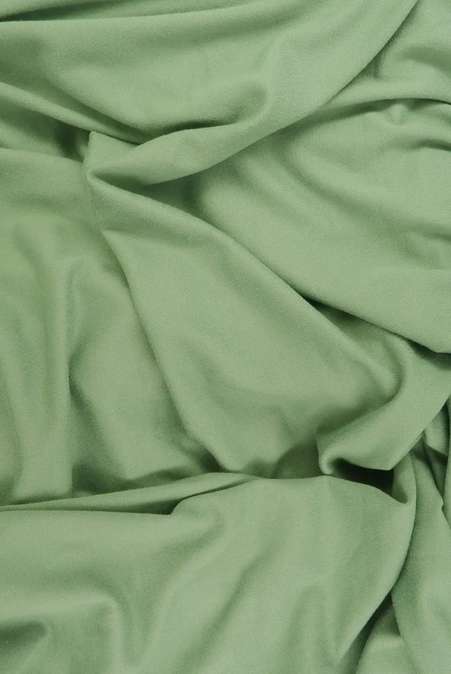 KNT2100 SAGE BIKER SHORTS BODYSUIT CAMI DRESS DTY BRUSHED GREEN KNIT LOUNGEWEAR NO-PRINT PANTS POLYESTER SOLID SPANDEX STRETCH SUBLIMATION T-SHIRT TOPS TUNICS