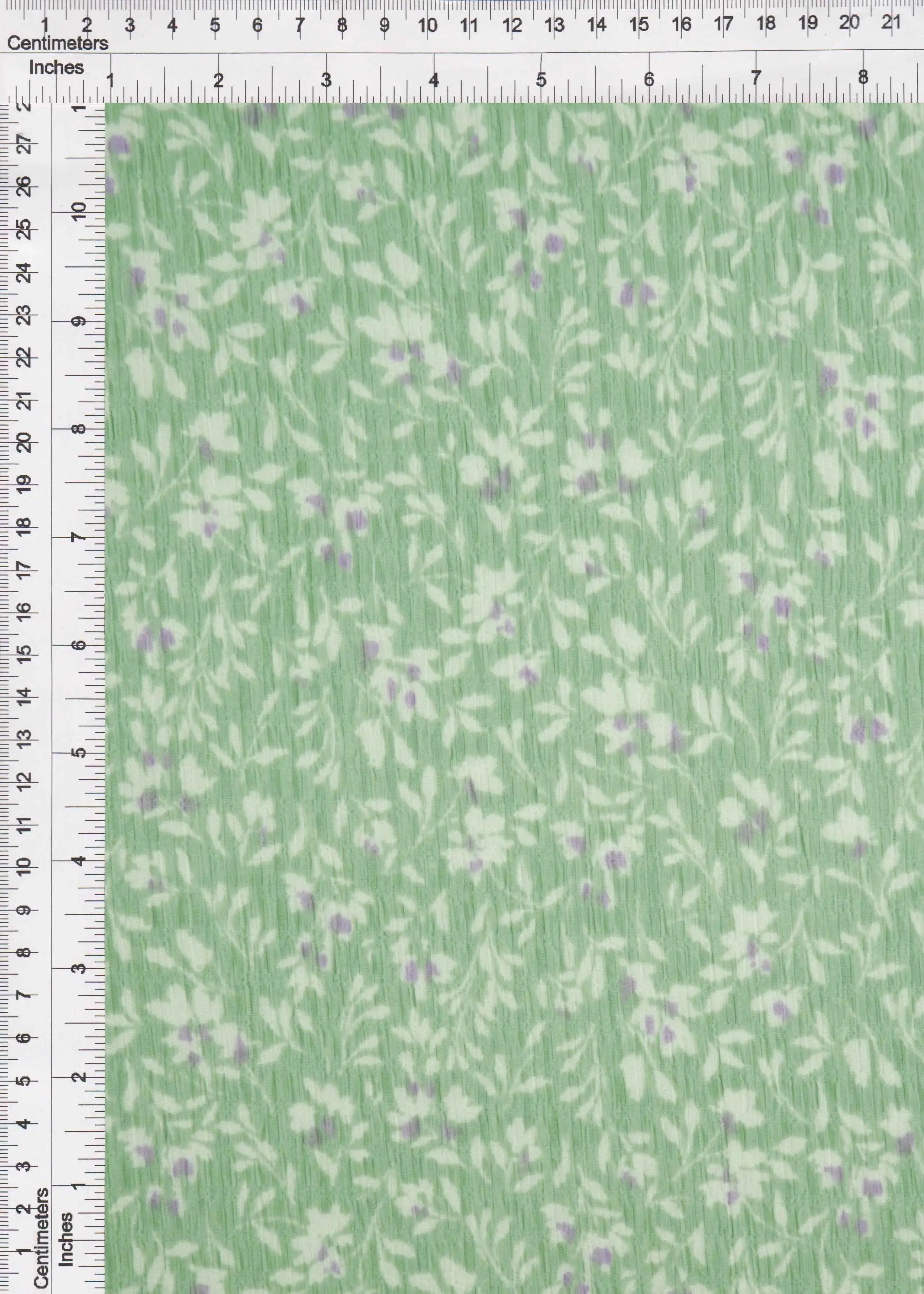 Floral Crinkle Woven Fabric - CRP4628-MS10020