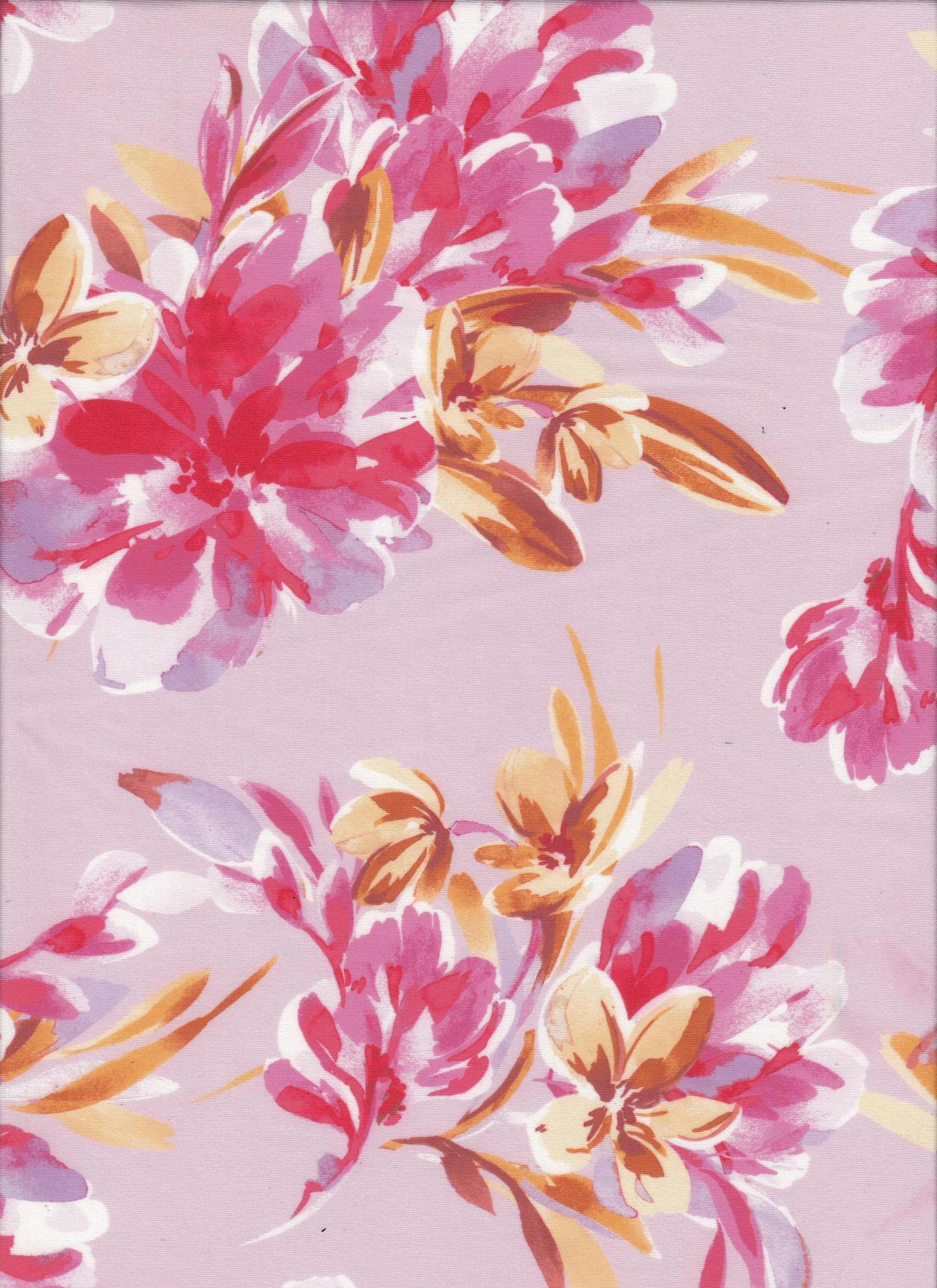 KNT4498-MS11510 PINK BIKER SHORTS BLOUSE BODYSUIT BOTTOMS CAMI DIGITAL PRINT DRESS DTY FLORAL KNIT PANTS POLYESTER SKIRTS SPANDEX TOPS