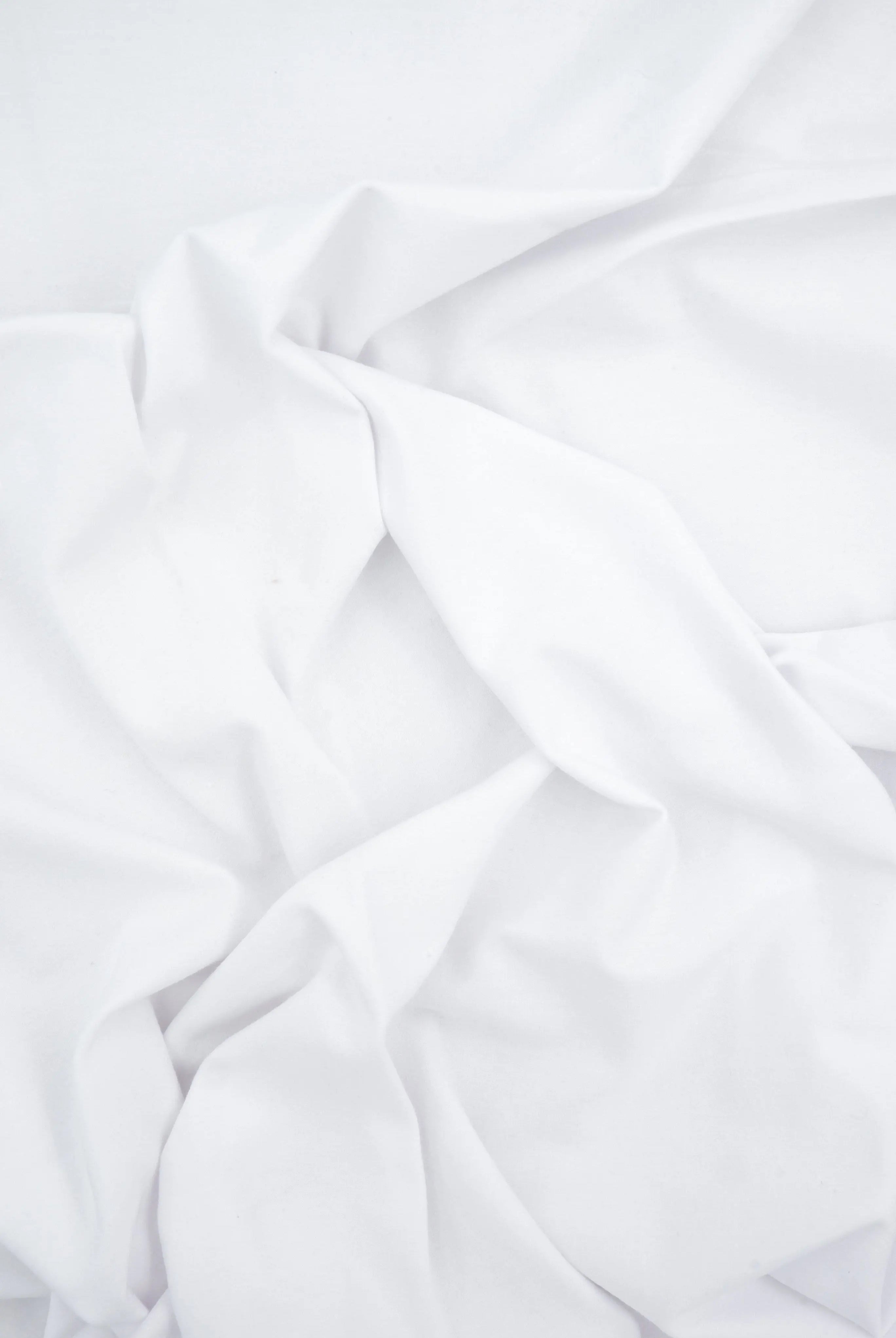 KNT4459 WHITE KNIT SOLID-B STRETCH