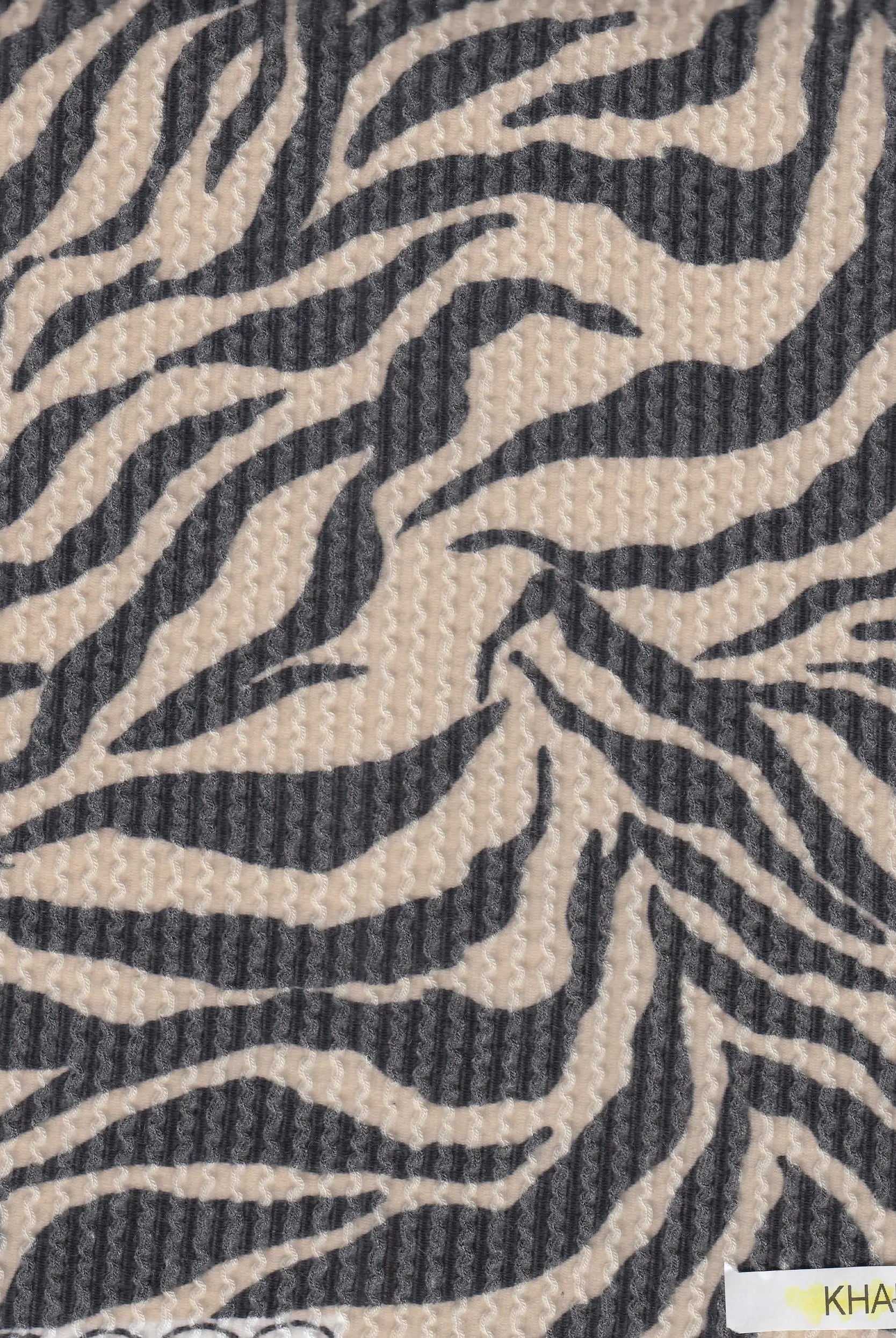 KNT4463-SE10238 KHAKI ACTIVEWEAR BOTTOMS DOUBLE KNIT DRESS JACQUARD PANTS POLYESTER RAYON RIB SKIRTS SOLID SPANDEX STRETCH URBAN ZEBRA