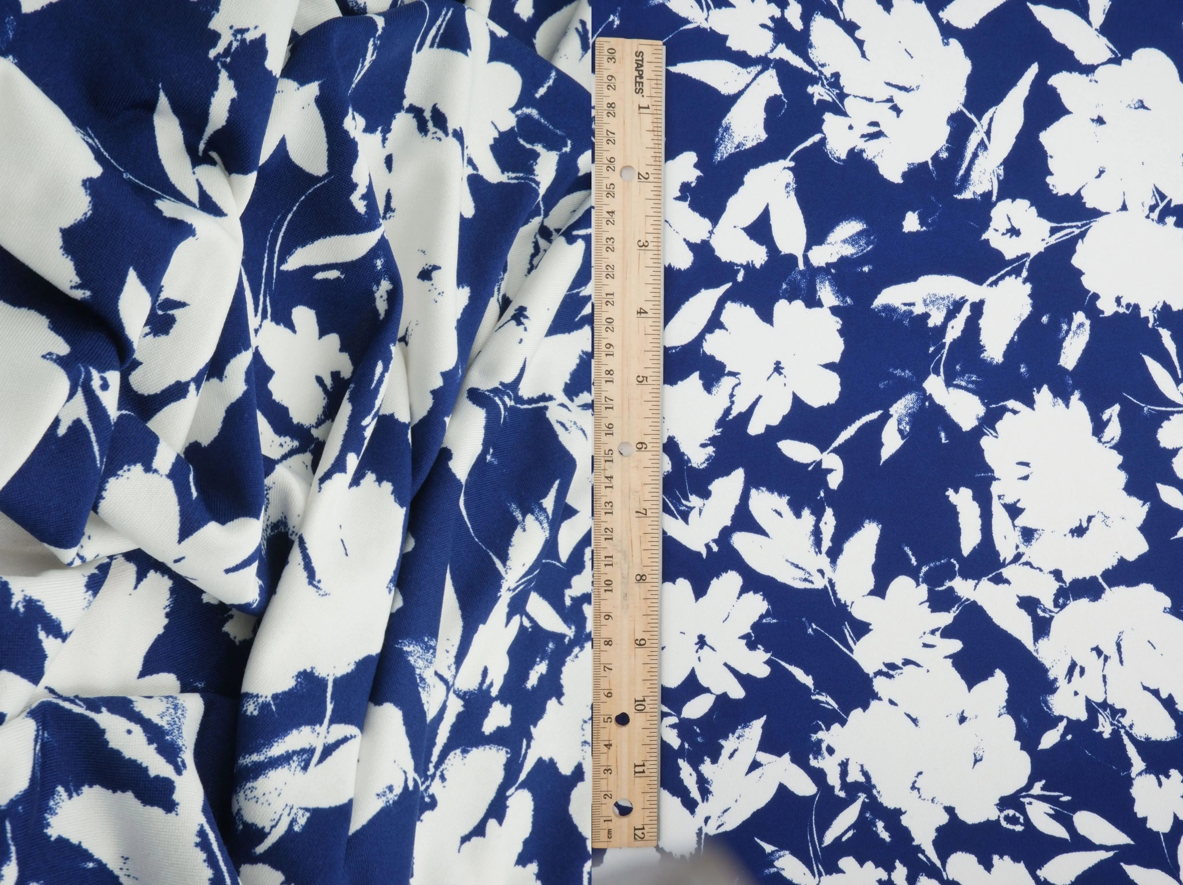 KNT4498-MS11690 NAVY ACTIVEWEAR BLOUSE BOTTOMS CAMI DRESS DTY FLORAL KNIT PANTS POLYESTER PRINT SKIRTS SPANDEX T-SHIRT TOPS