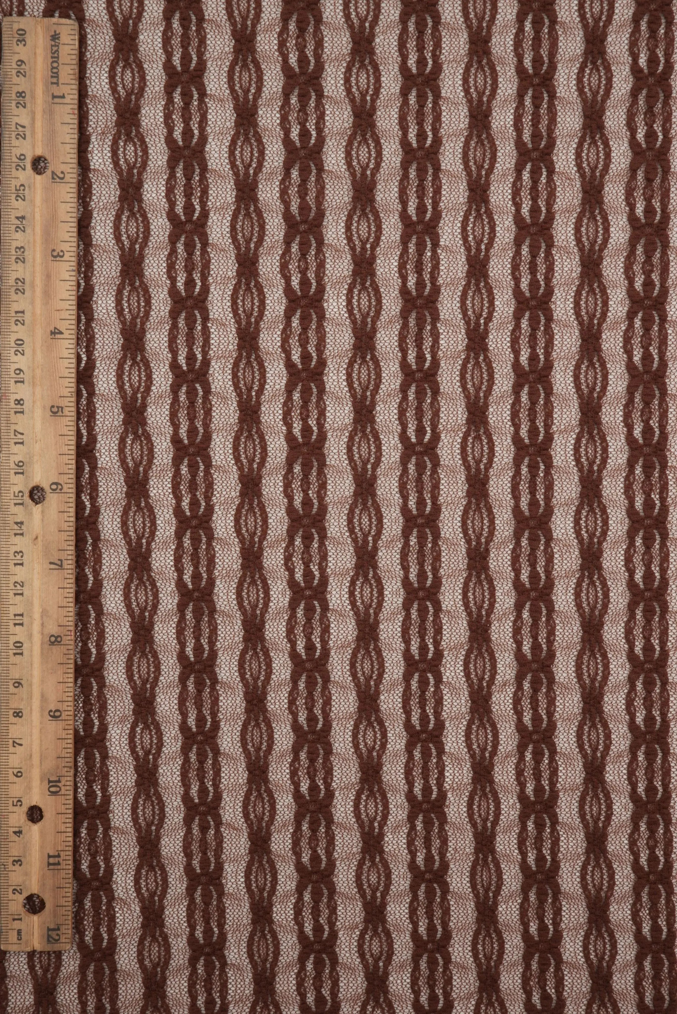 LACE4663 BROWN LACE