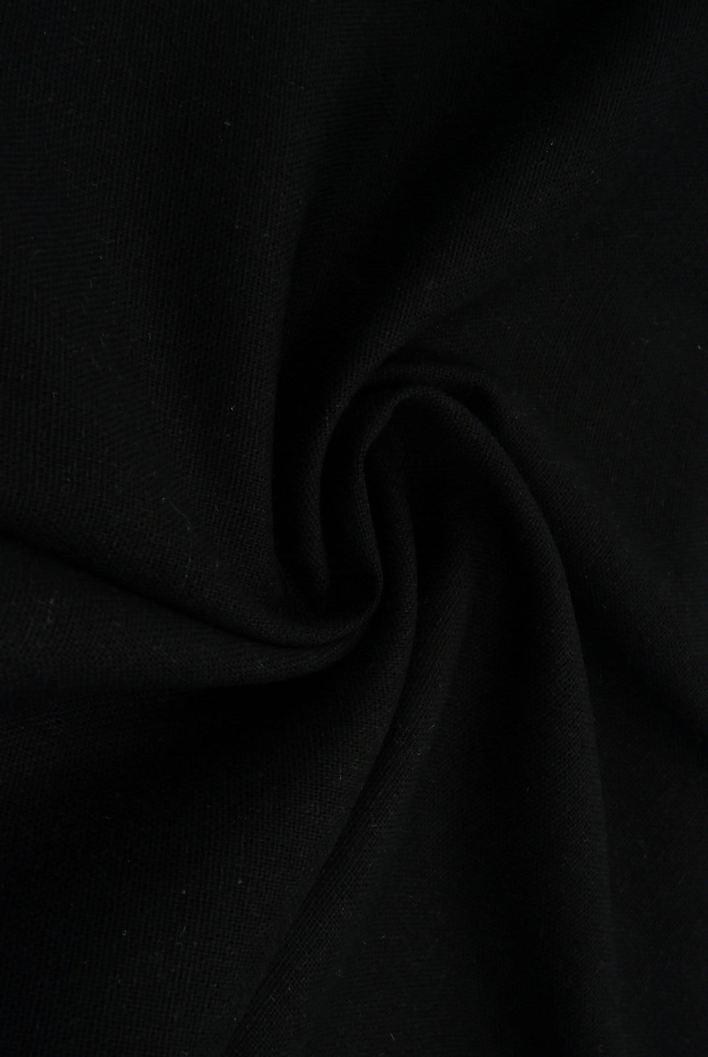 Linen Viscose Solid Woven Fabric - LIN-1500