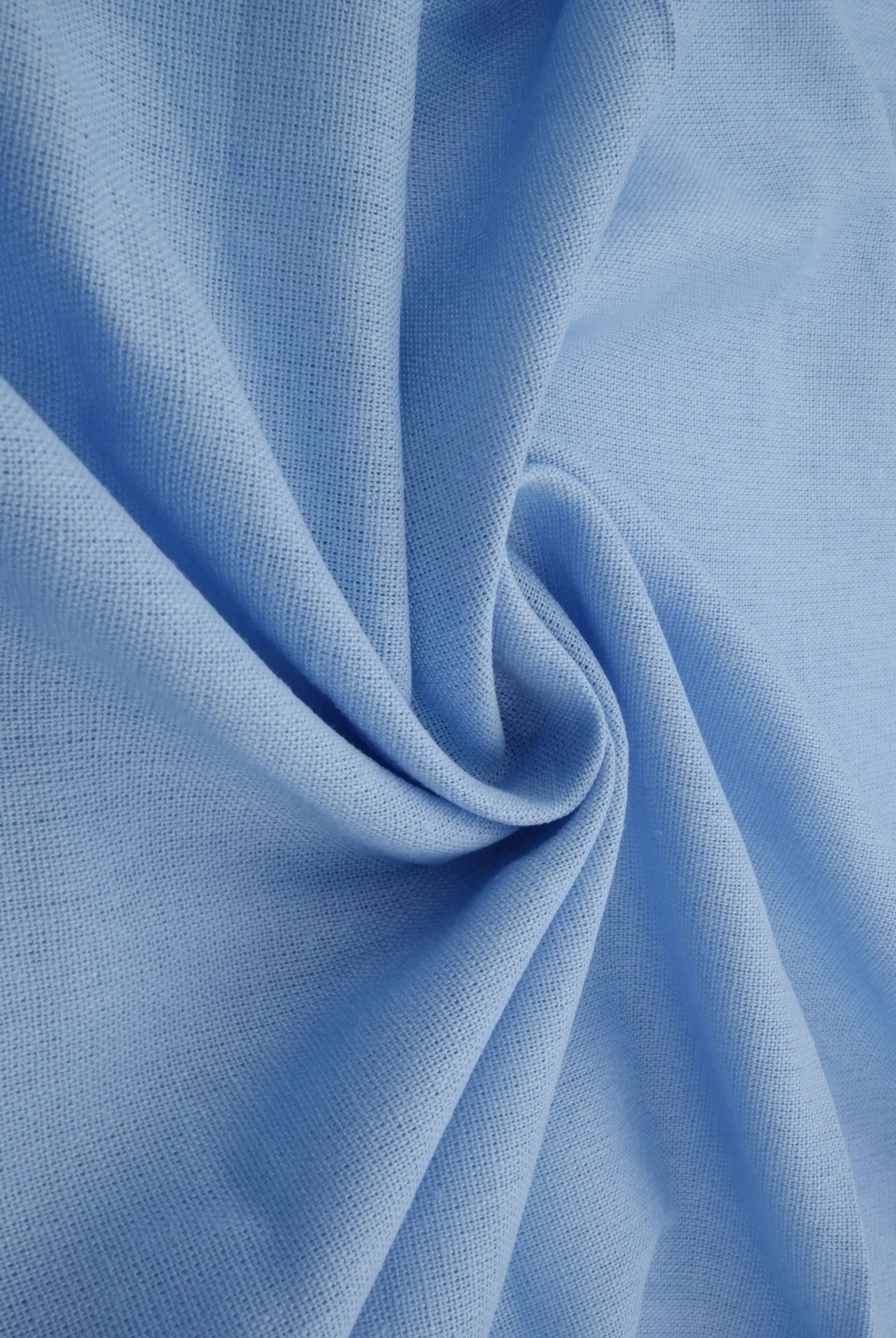 Linen Viscose Solid Woven Fabric - LIN-1500