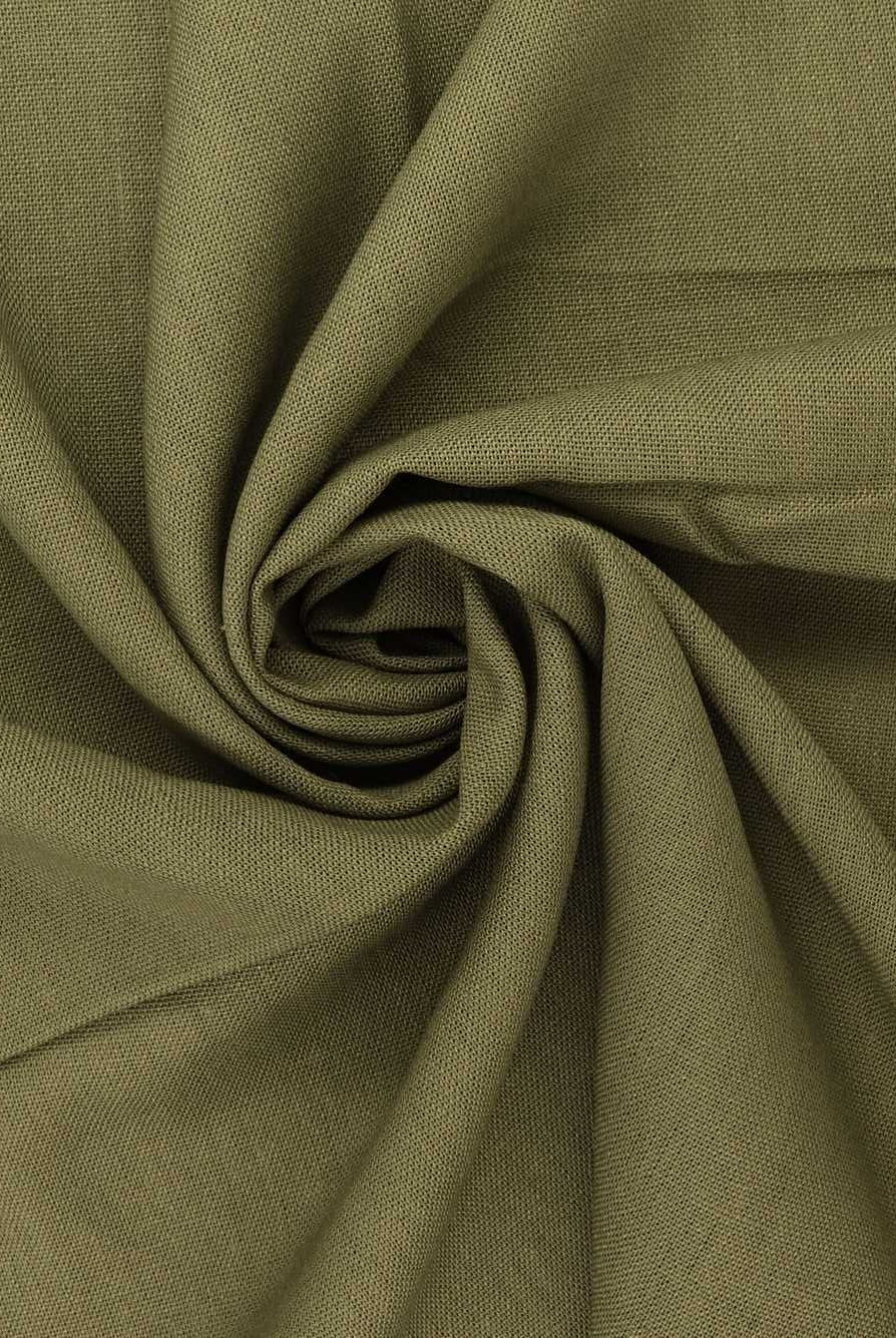 Linen Viscose Solid Woven Fabric - LIN-1500