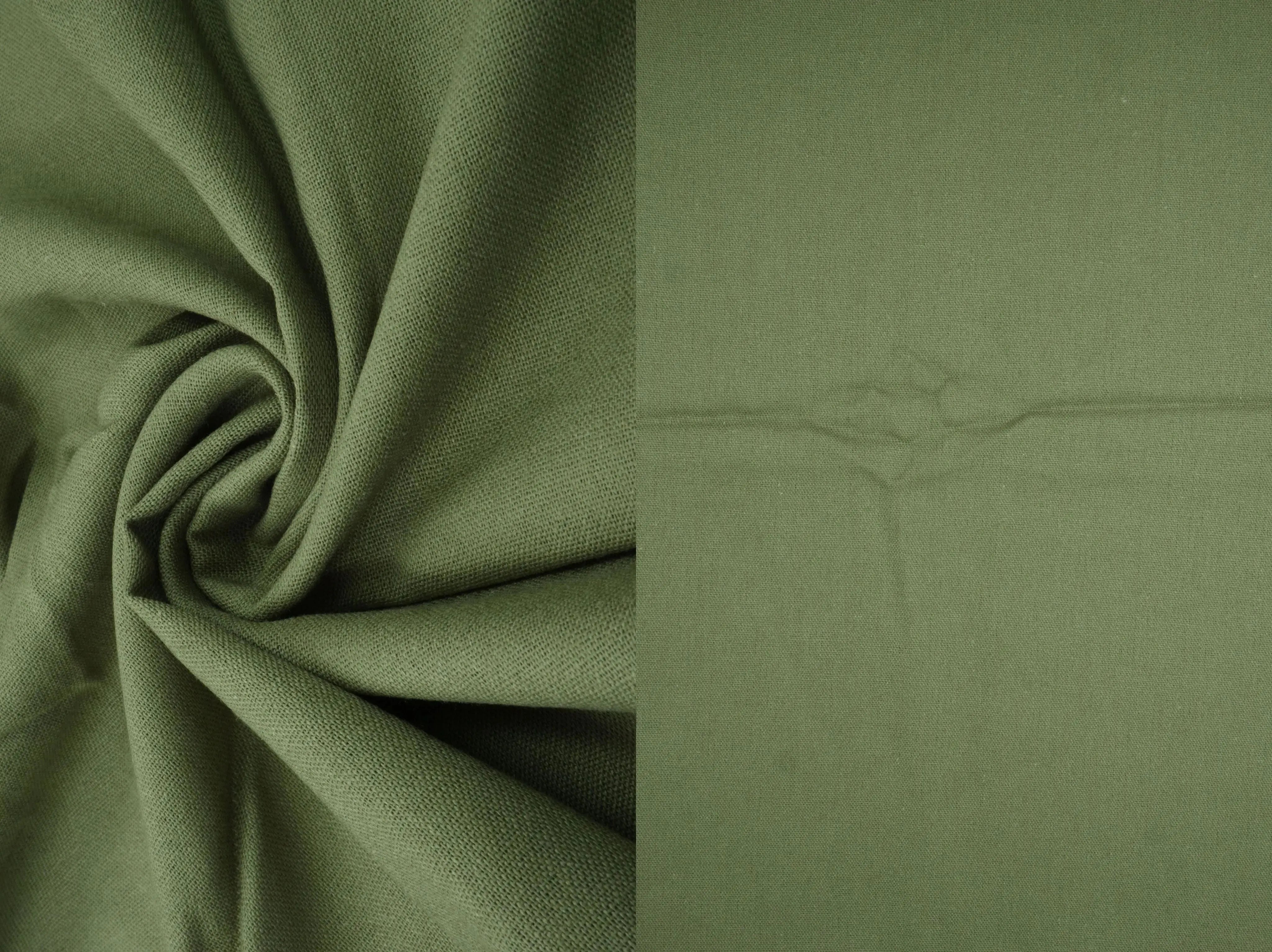 Linen Viscose Solid Woven Fabric - LIN-1500