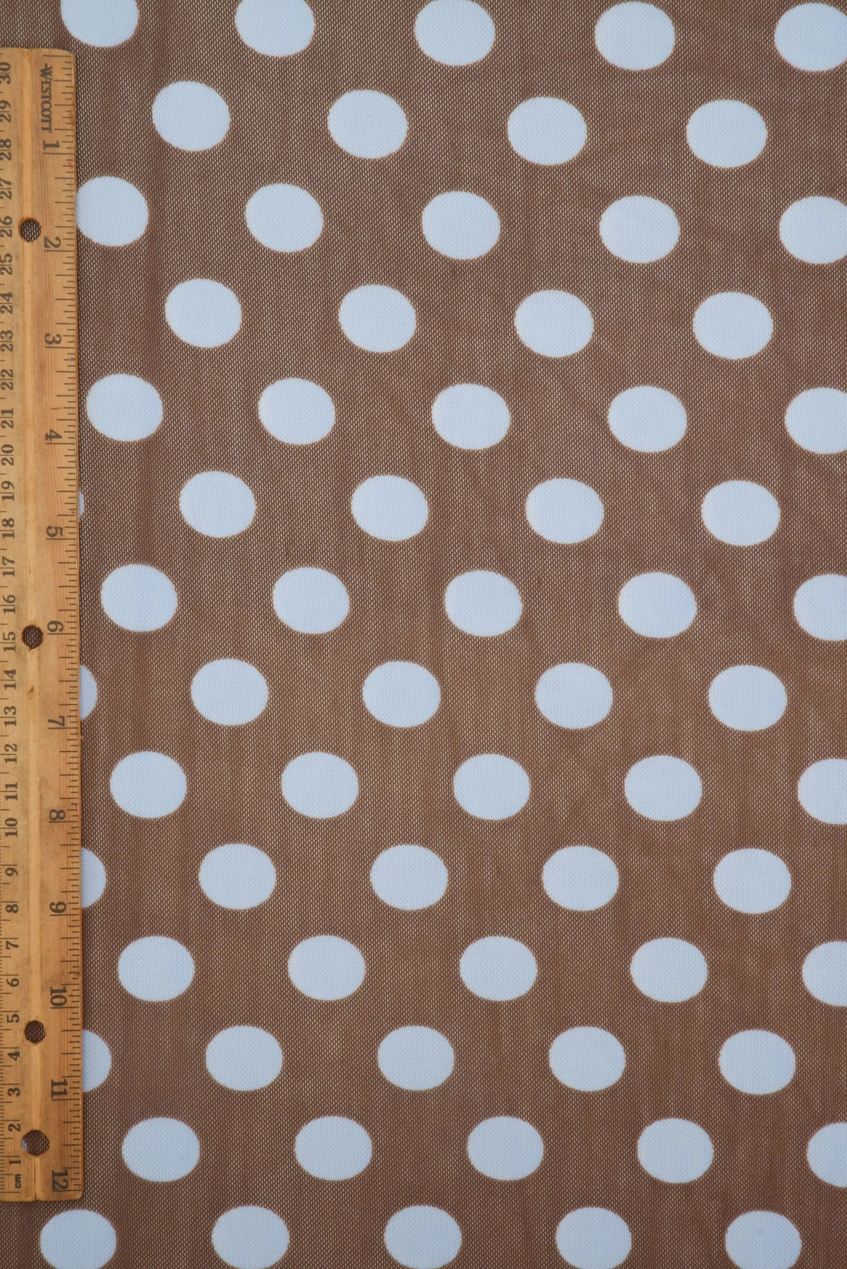 MESH-DU1665 BROWN/BLUE LT. MESH