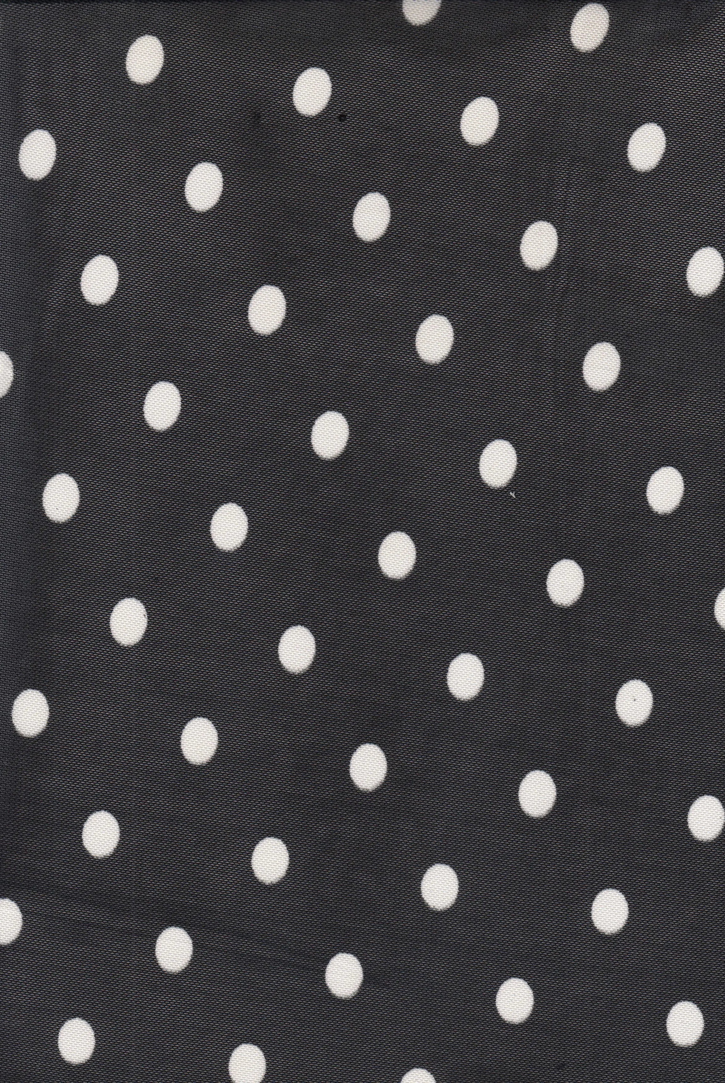 MESH-SE90548 BLACK BLOUSE BOTTOMS CAMI DOT DRESS LOUNGEWEAR MESH POLYESTER PRINT SPANDEX TOPS